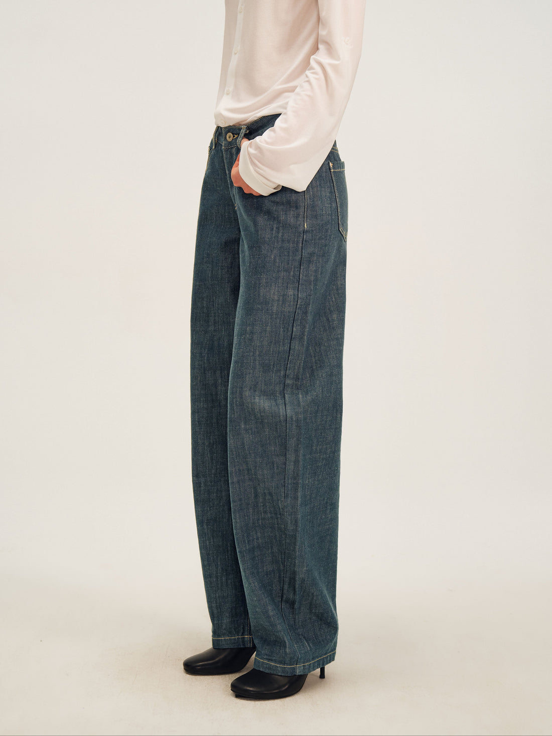 The Vintage Teal Jeans