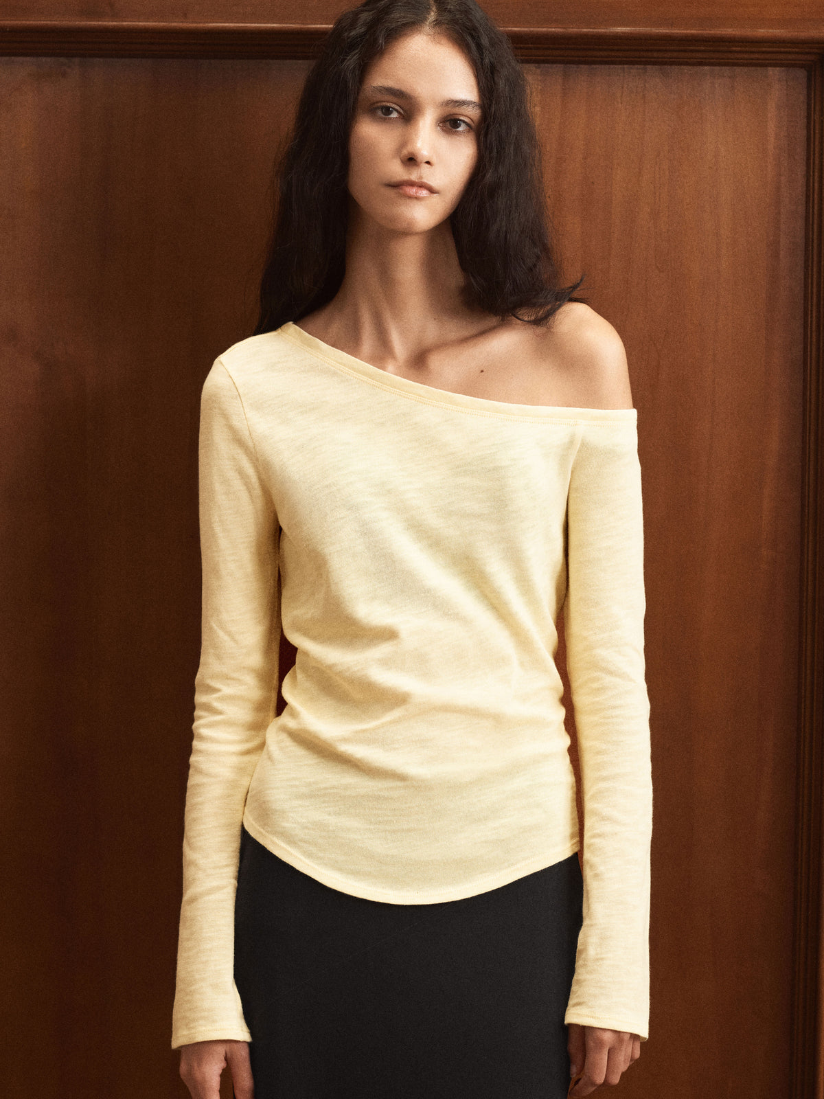 Soft Classic Off-Shoulder Top