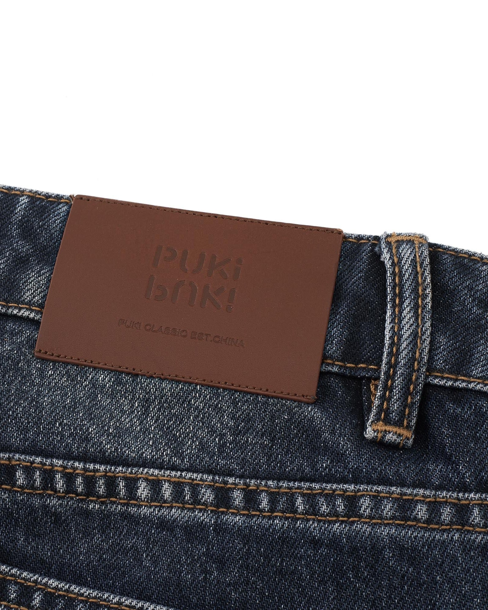 Low Rise Vintage Straight Leg Jeans