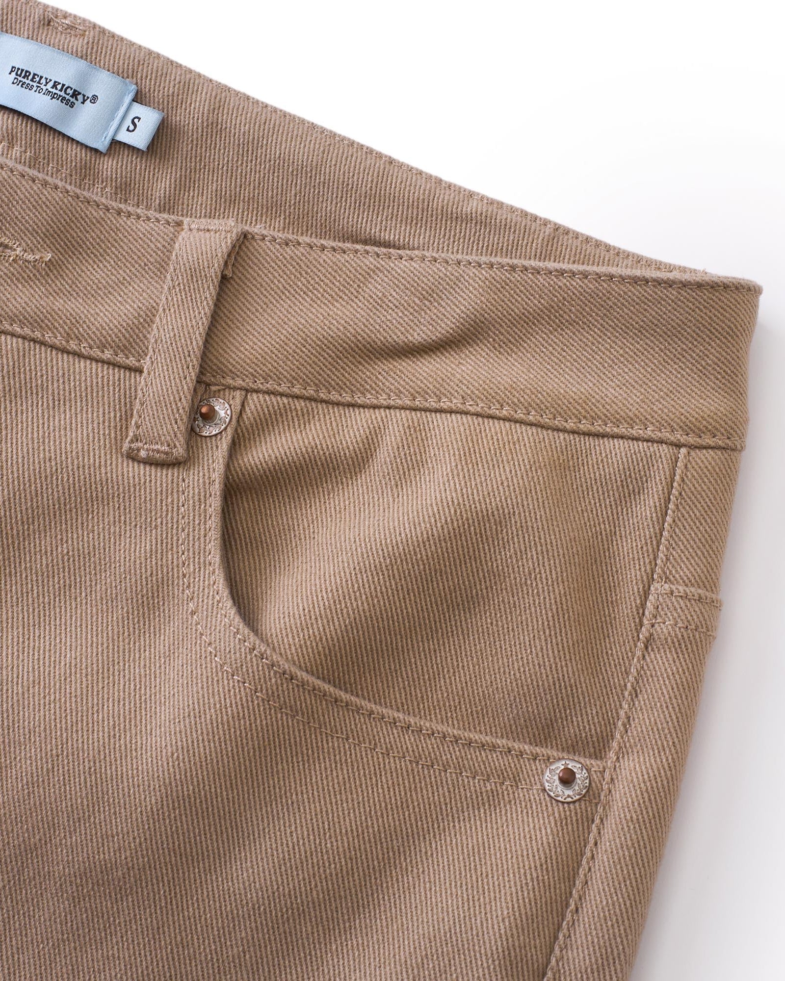 Low Rise Washed Utility Pants