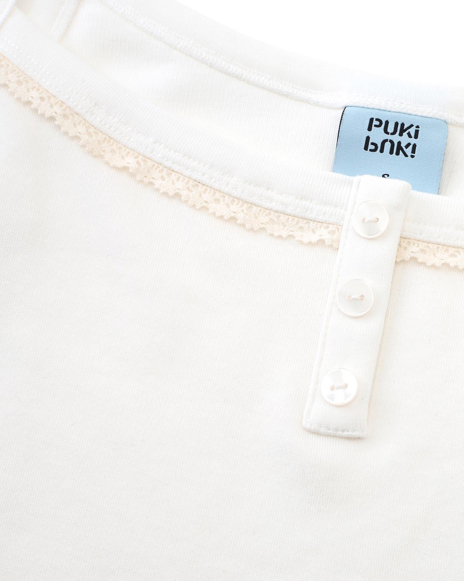 Lace Trim Henley Tank