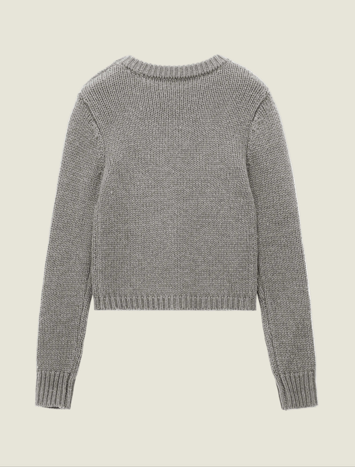 Motif Cropped Knit