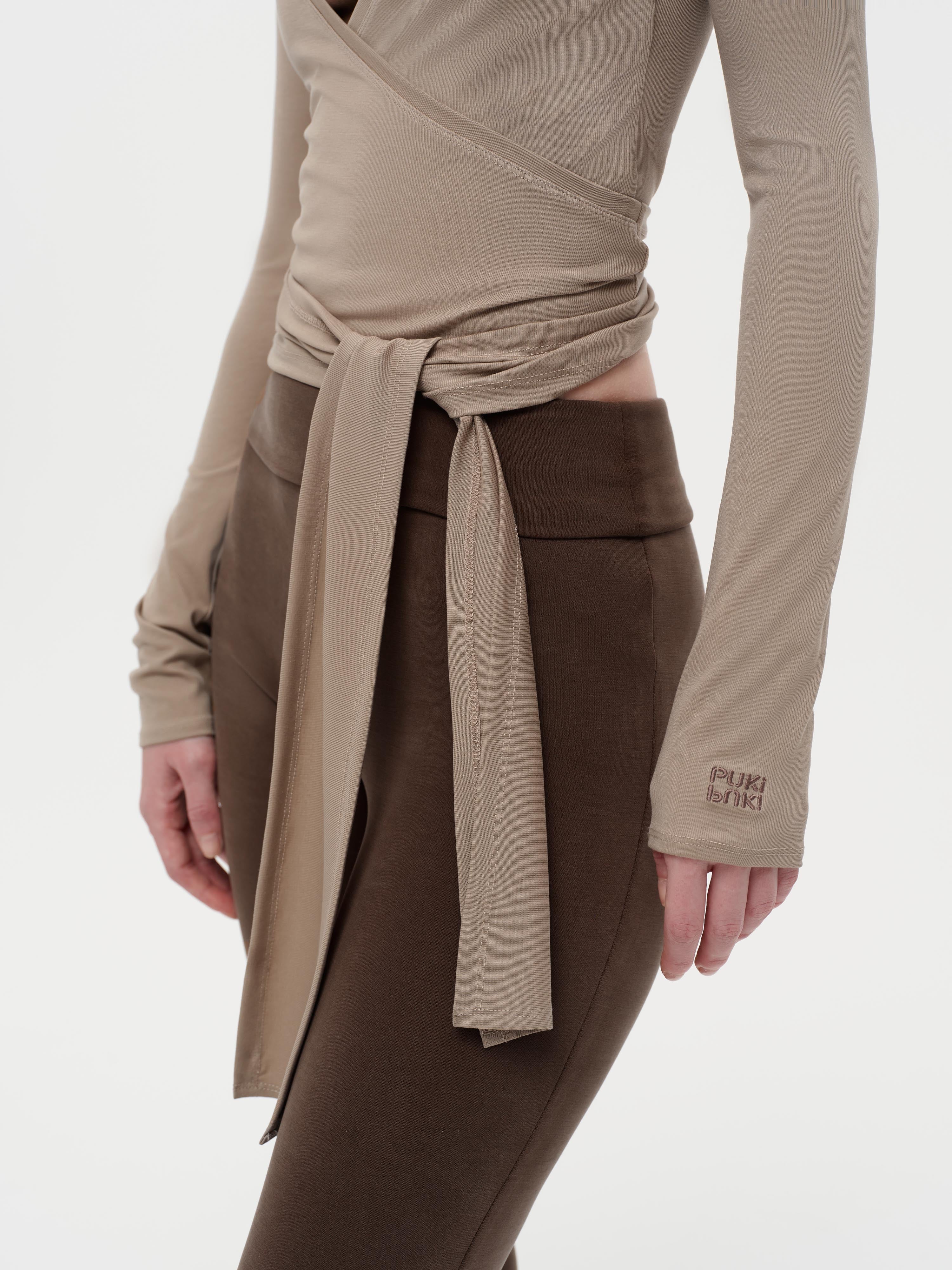 Pilates-Inspired Wrap Halter Set