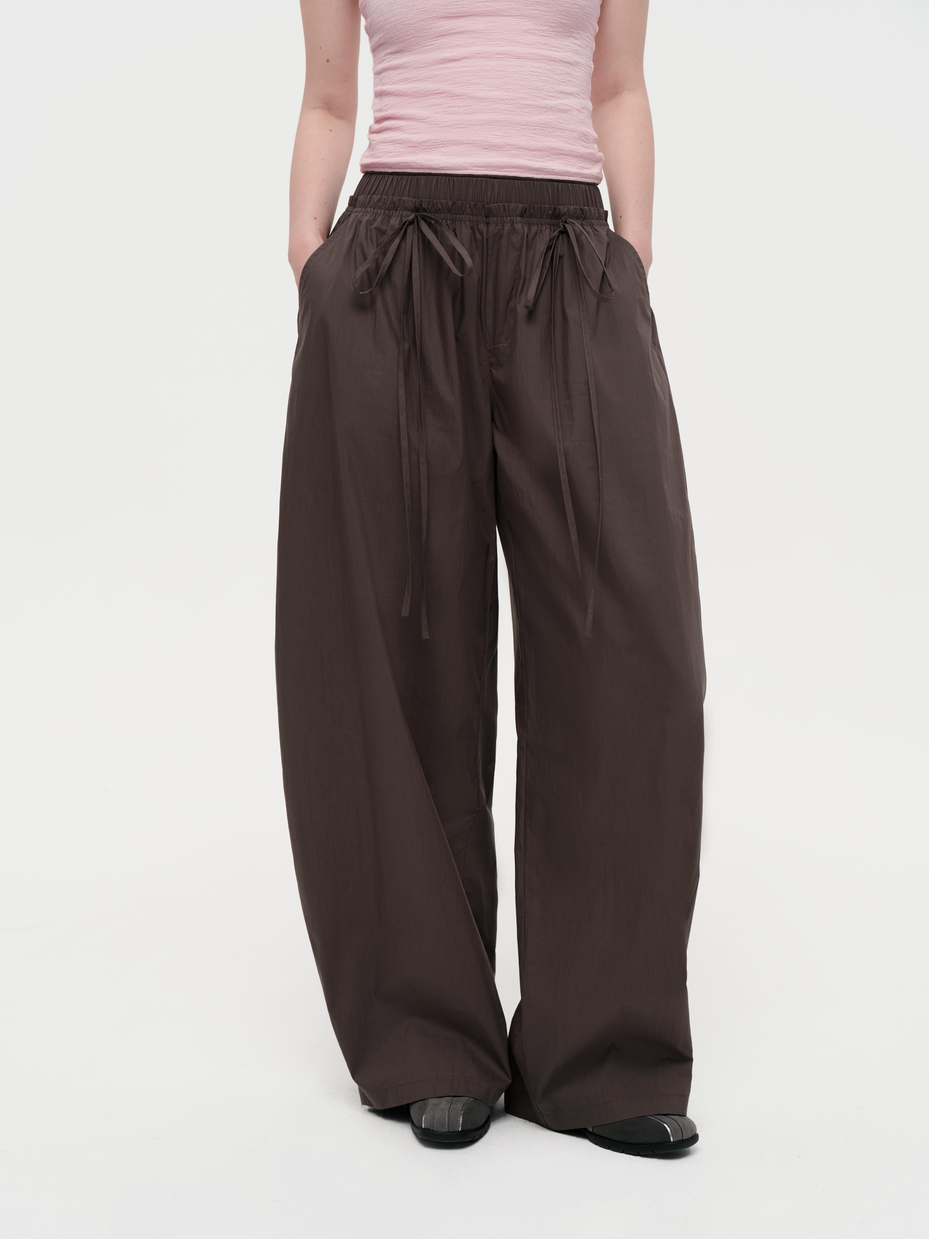 The Bow Parachute Pants