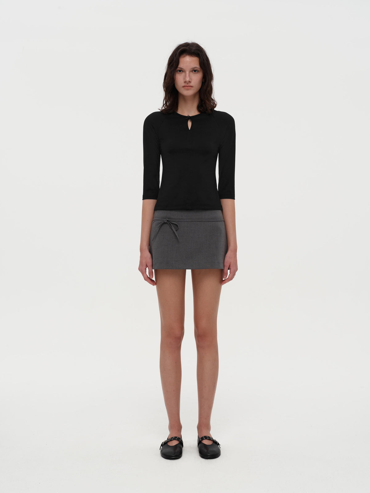 Pearl Keyhole Top
