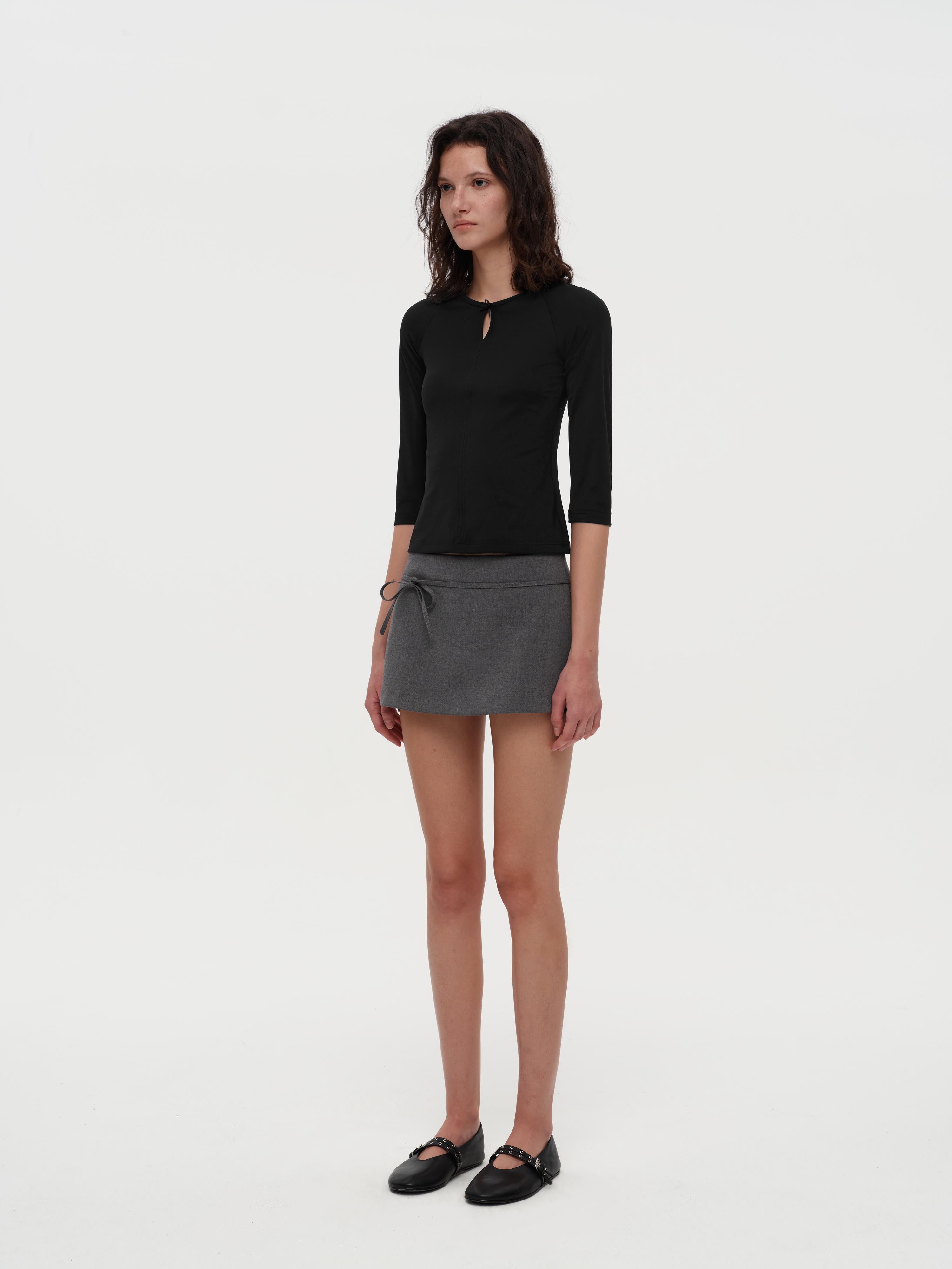 Pearl Keyhole Top