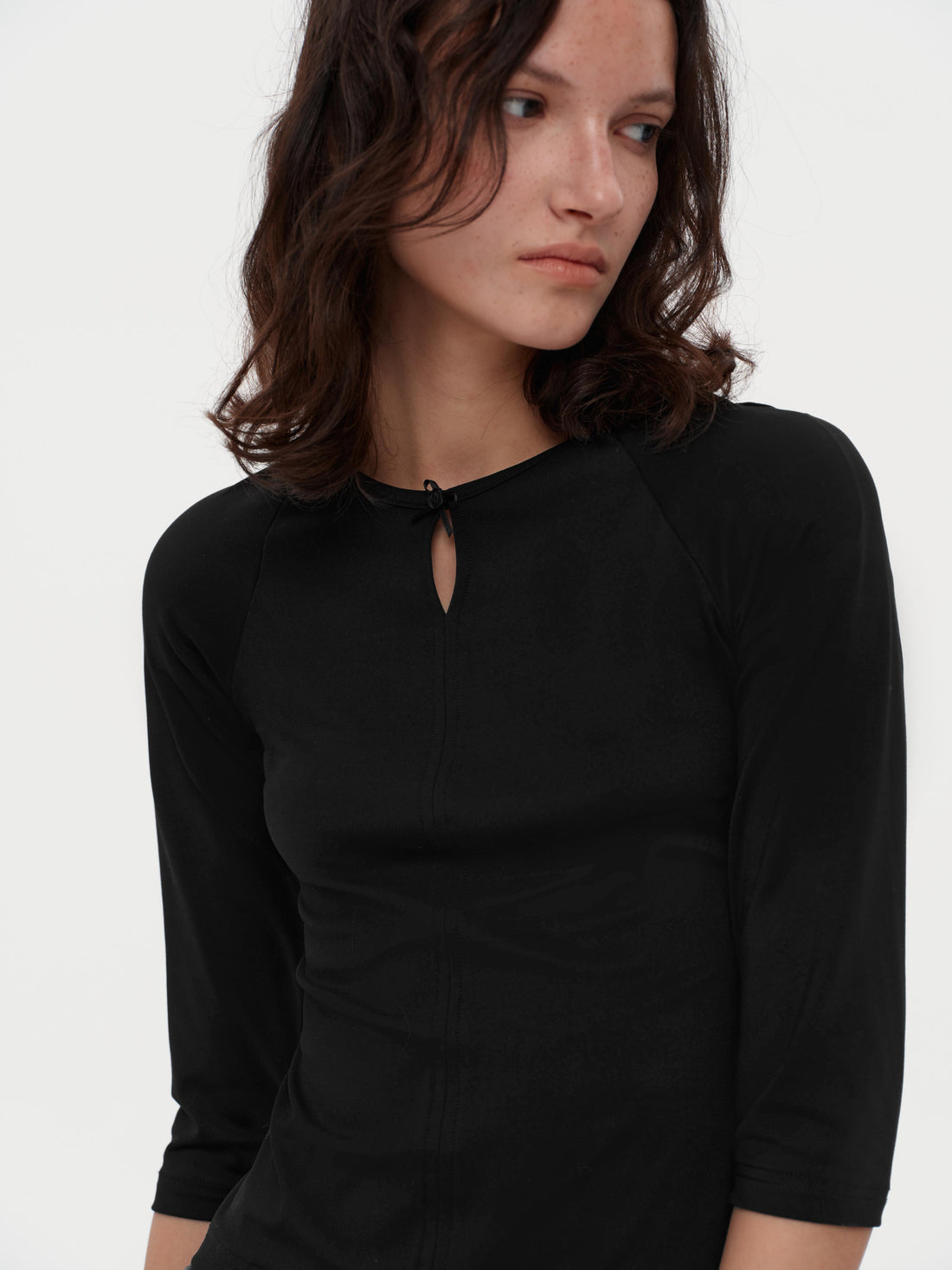 Pearl Keyhole Top