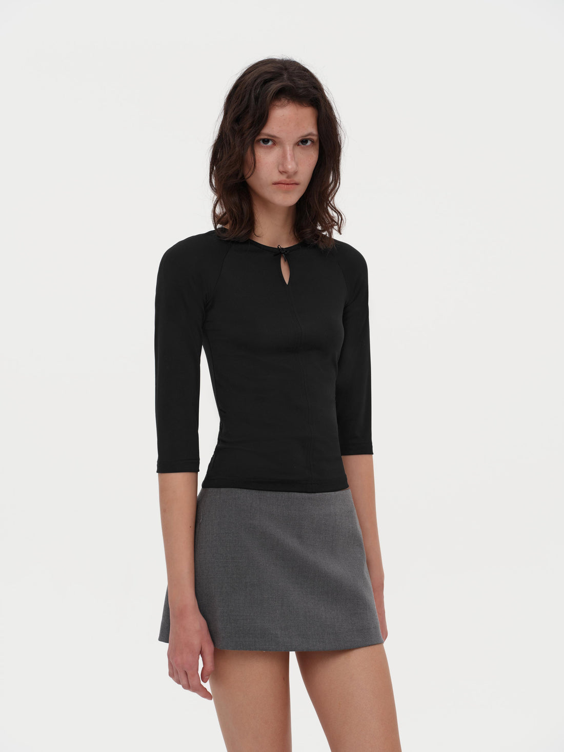 Pearl Keyhole Top