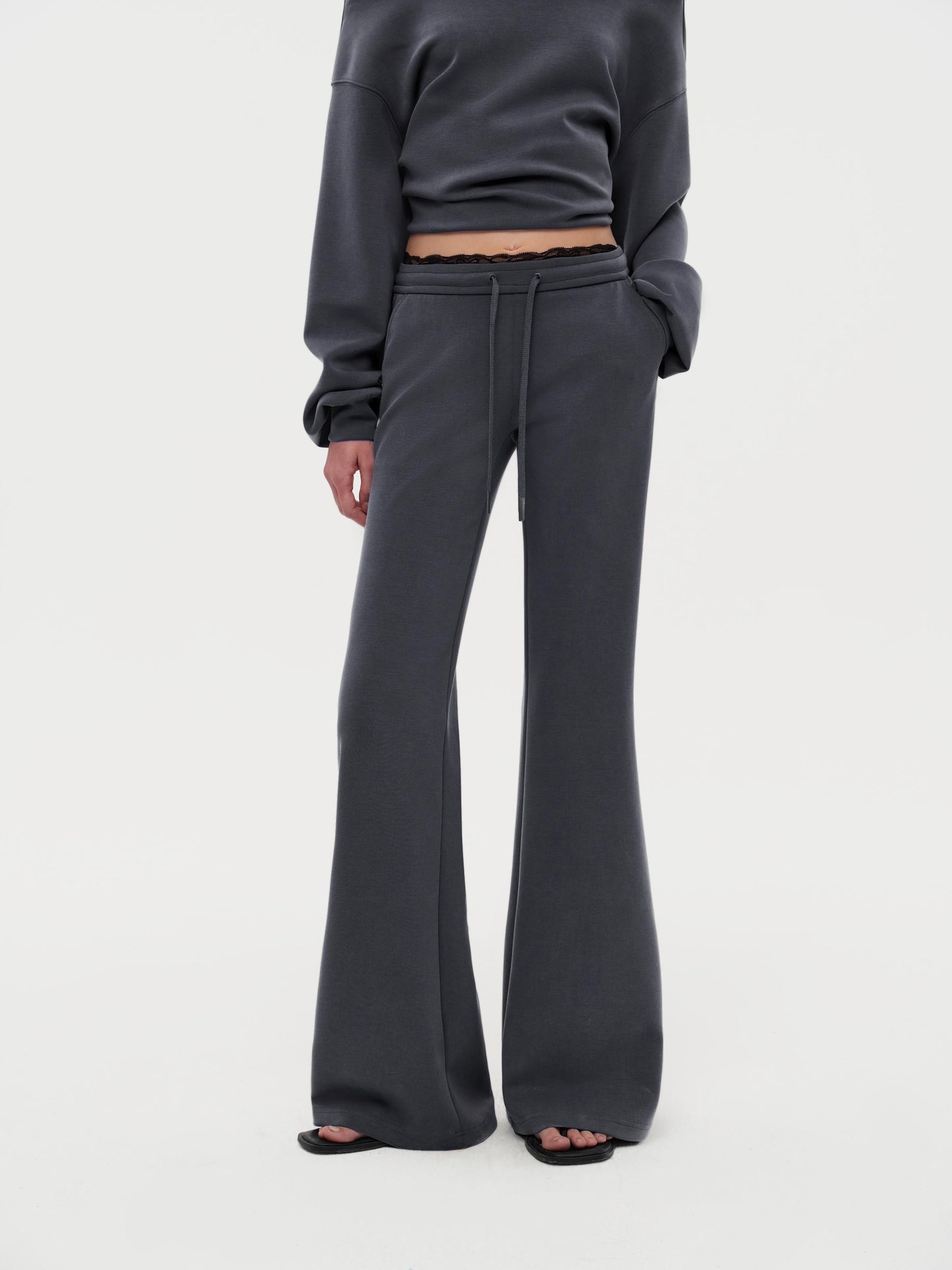 Off-shoulder Sweatshirt