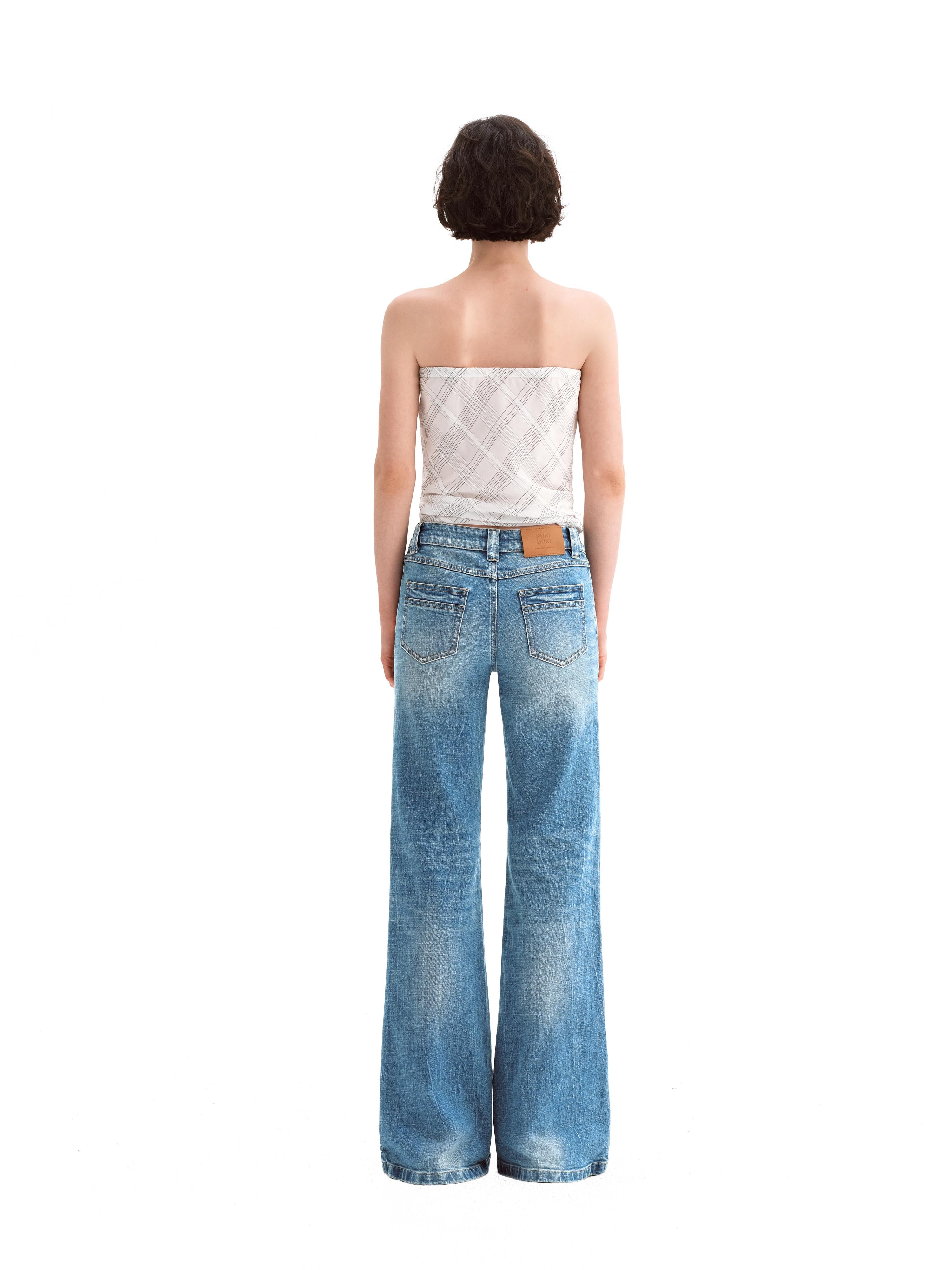 Sheer Textured Off-Shoulder Top