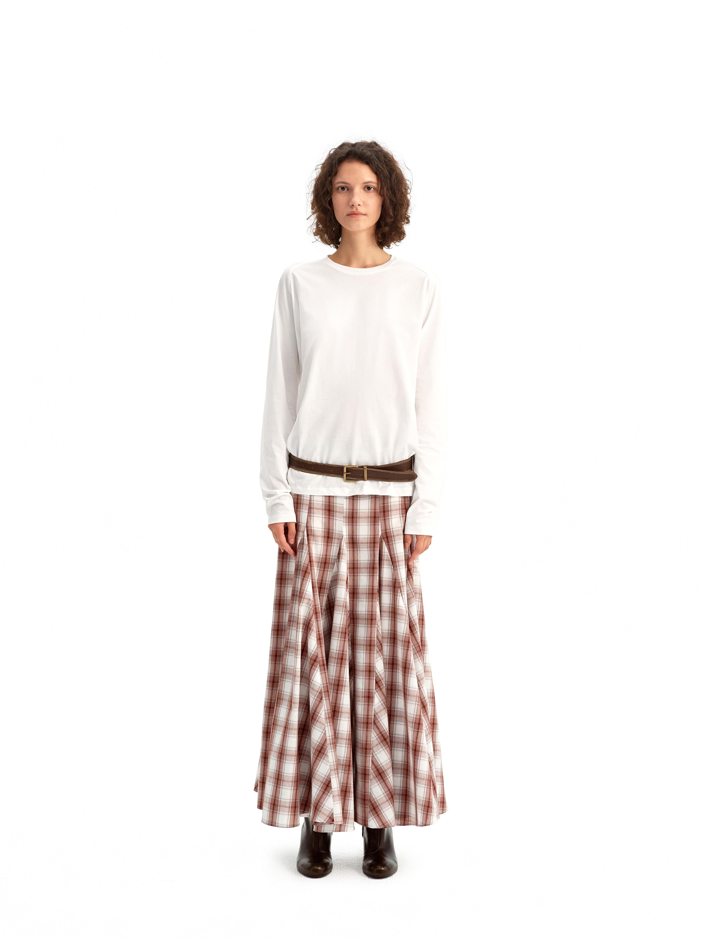 The Swing Plaid Skirt