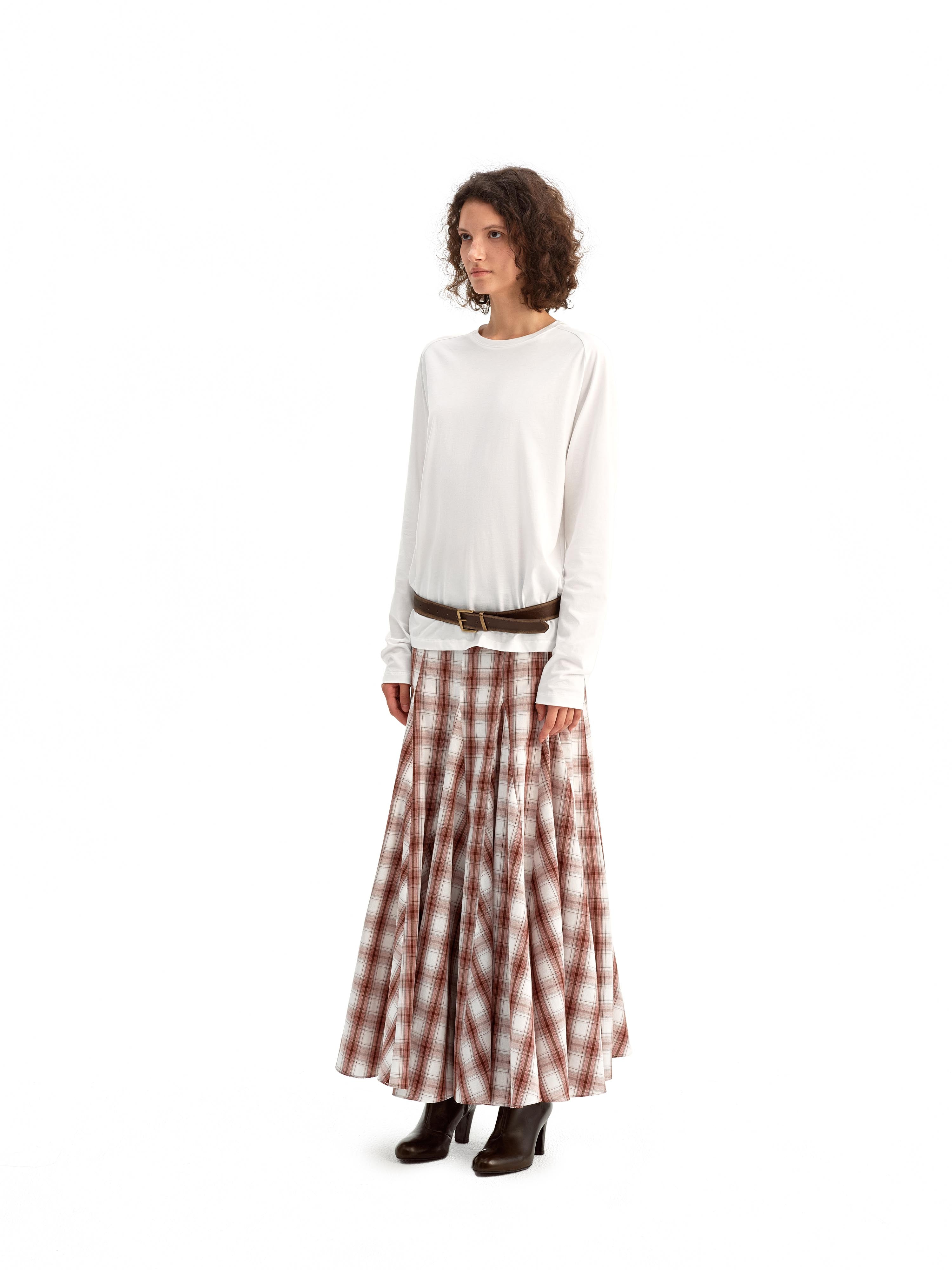 The Swing Plaid Skirt