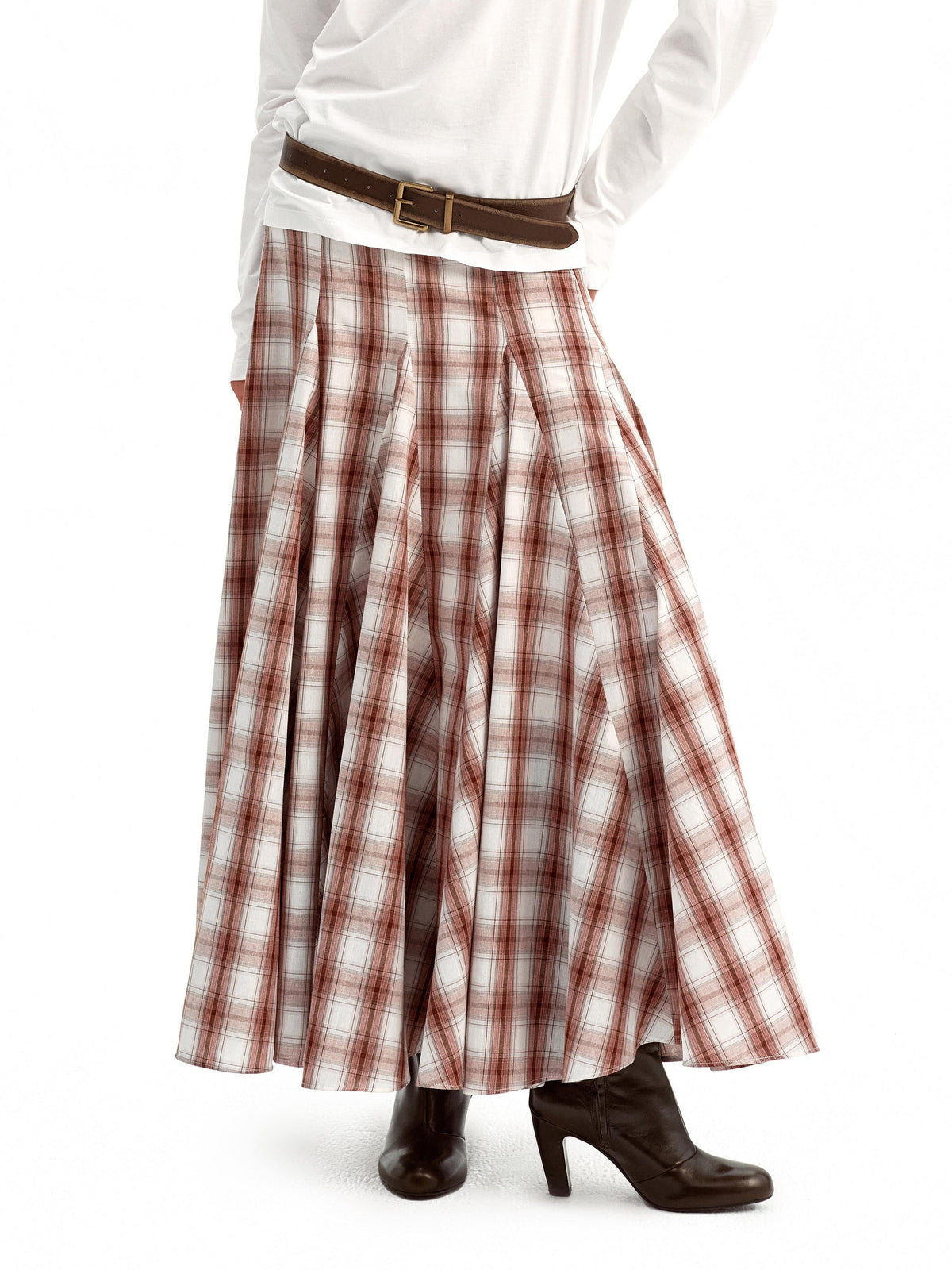 The Swing Plaid Skirt