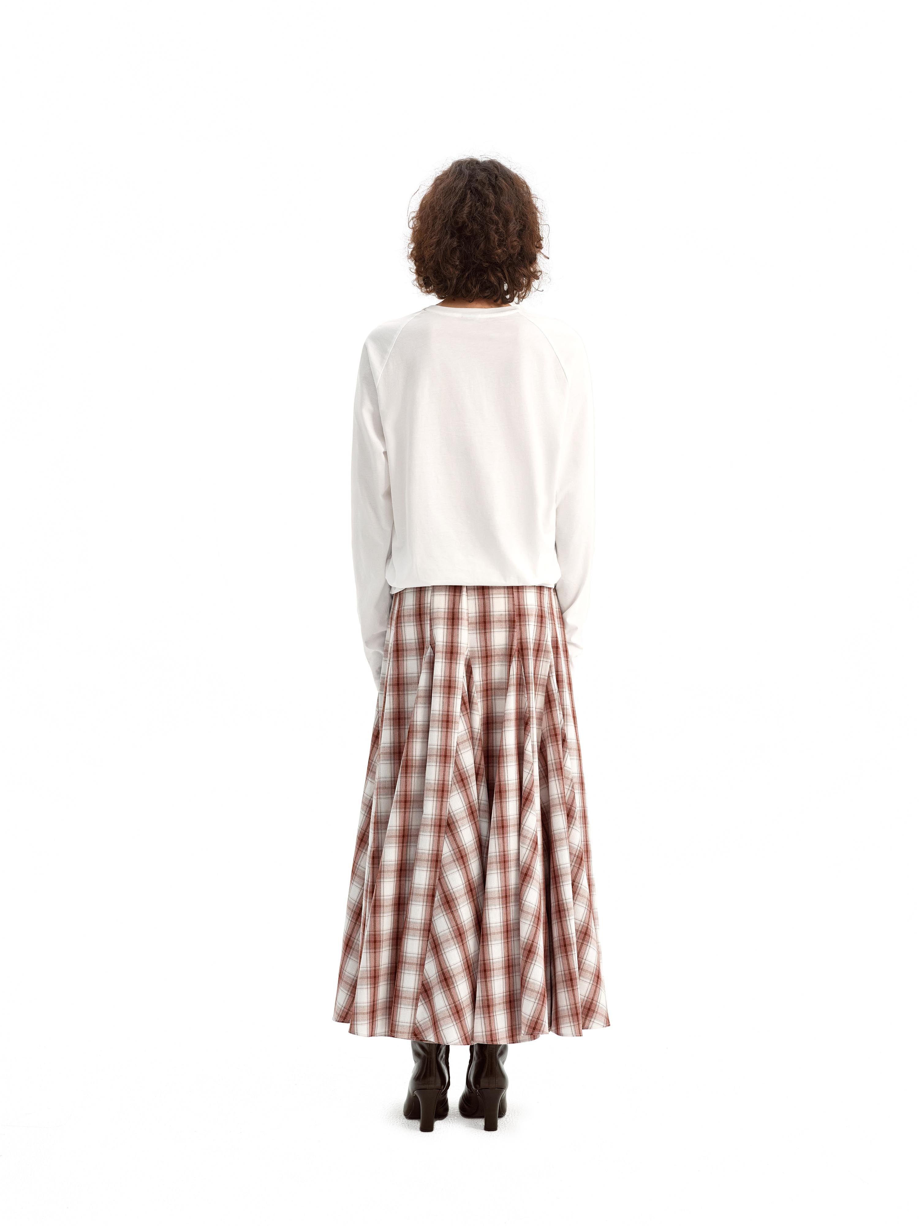 The Swing Plaid Skirt
