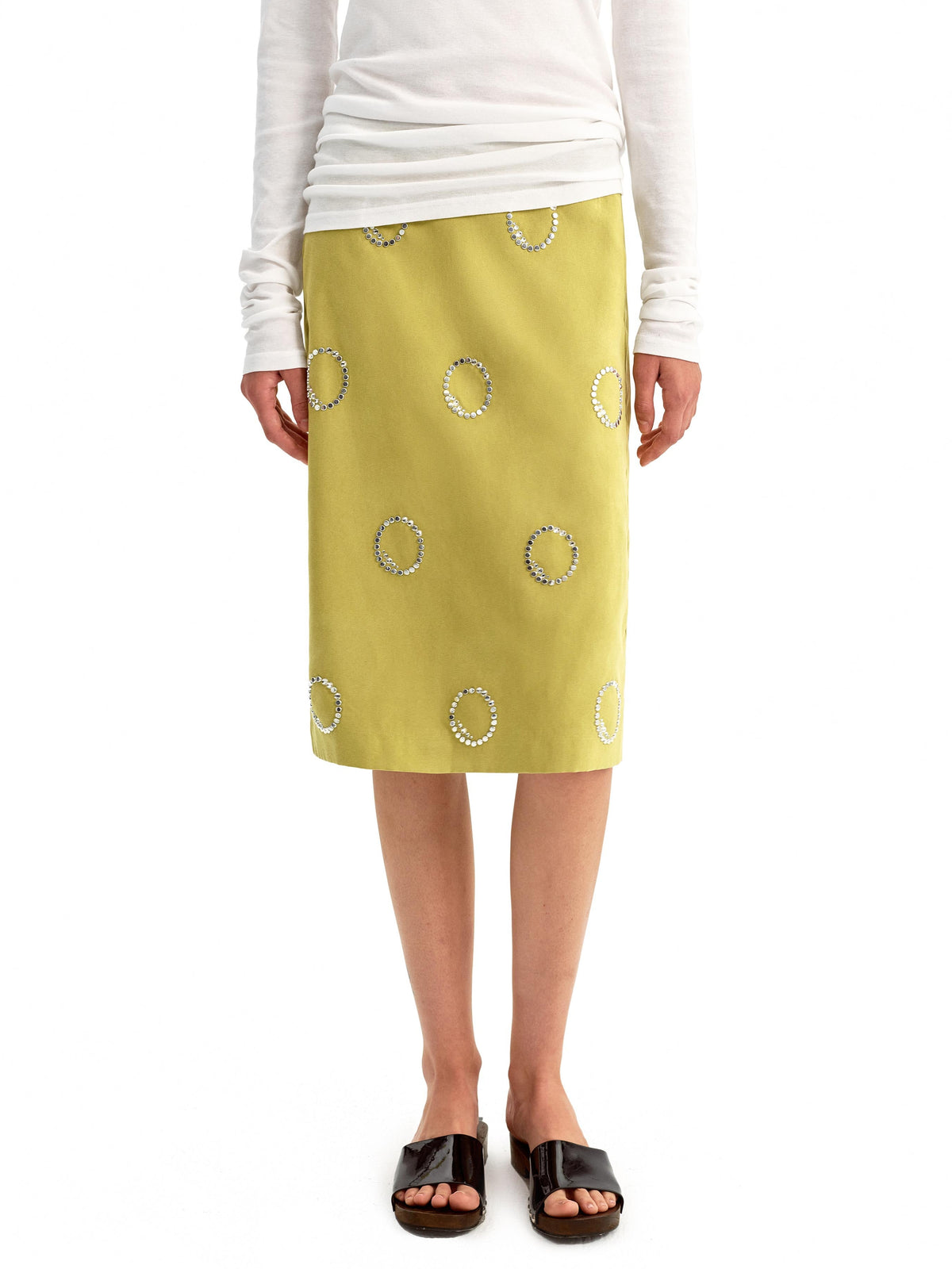 The Circle Stud Skirt