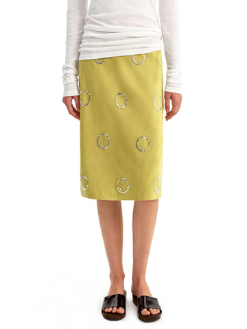 The Circle Stud Skirt