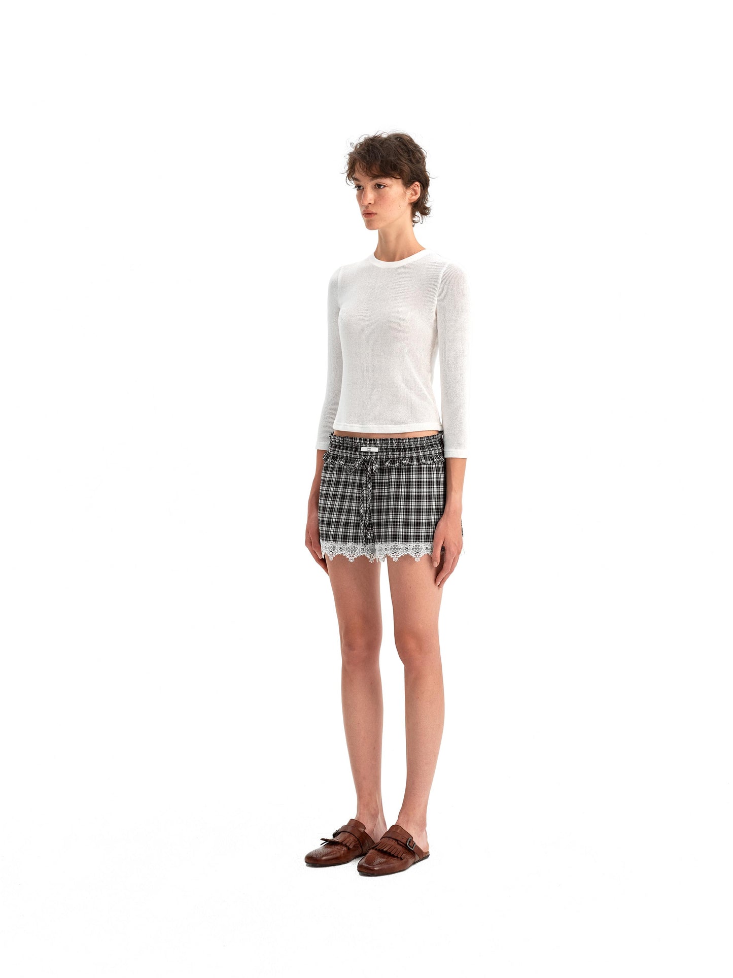 Plaid Shorts