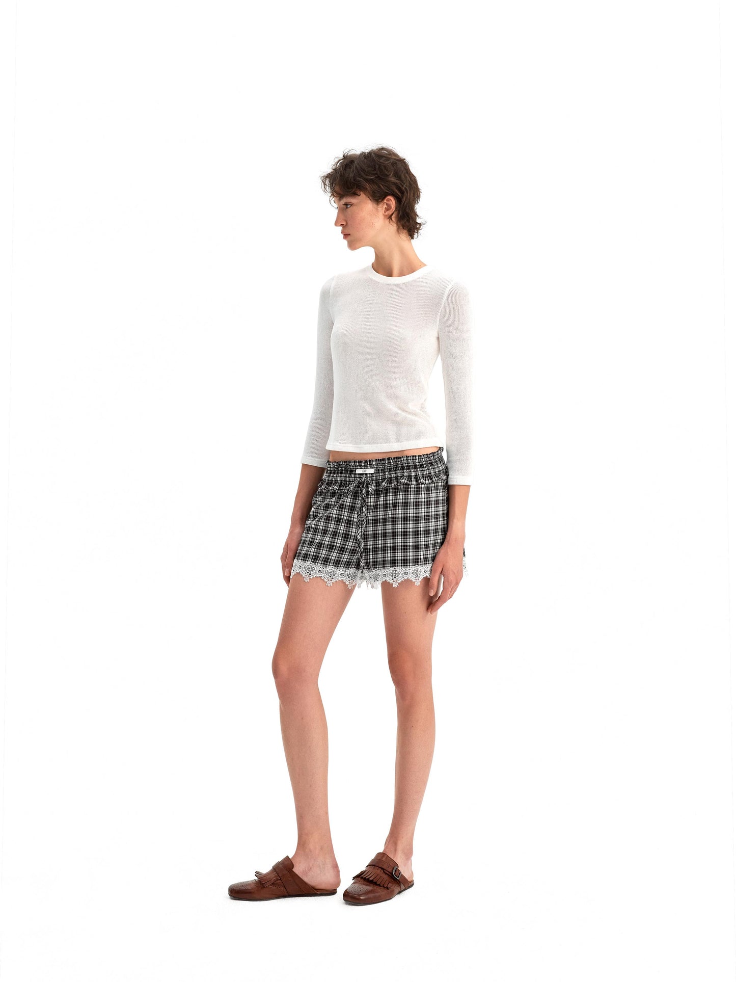 Plaid Shorts