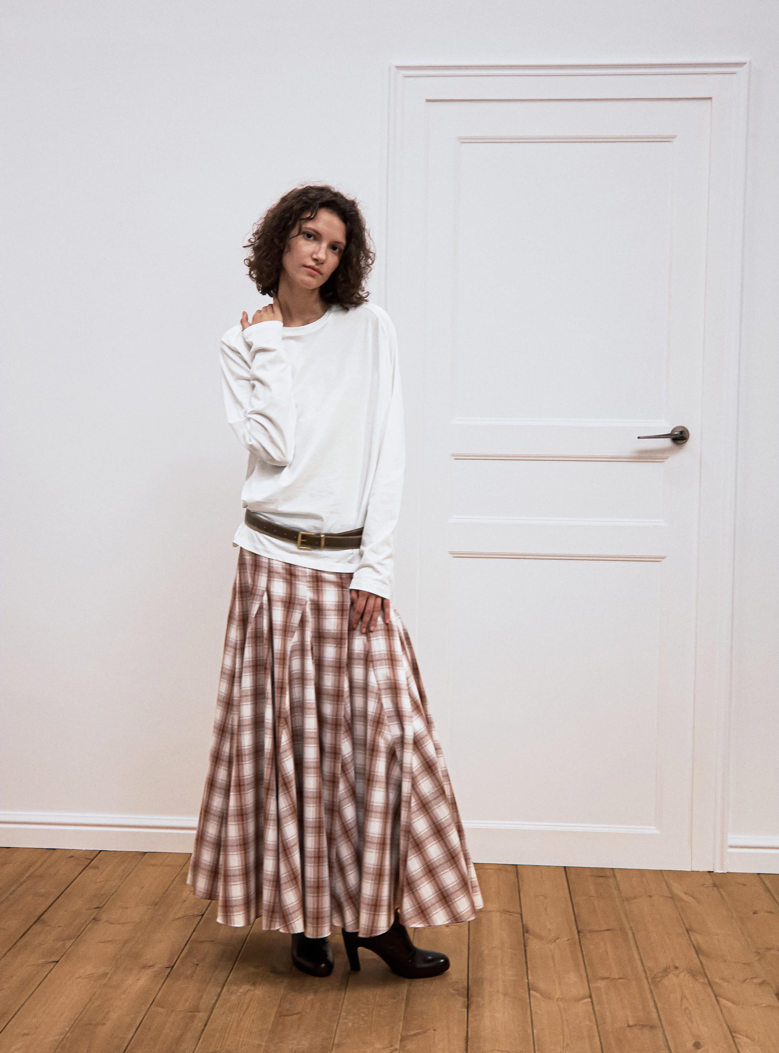 The Swing Plaid Skirt
