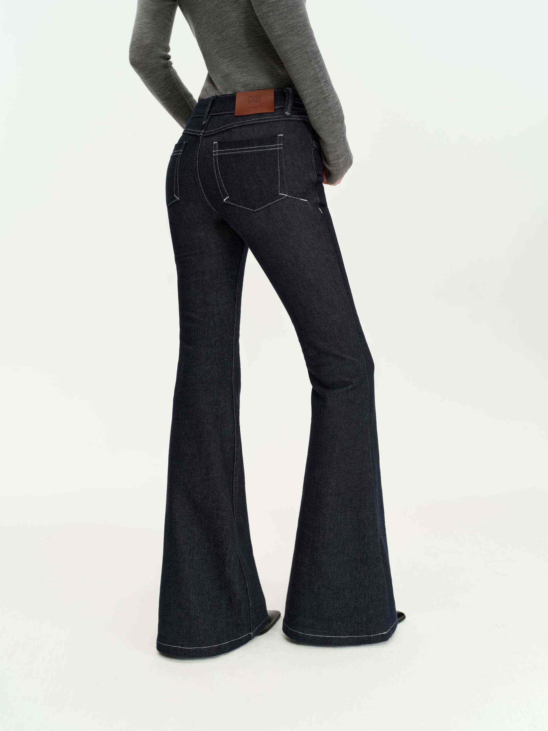 Classic Flared Denim Jeans