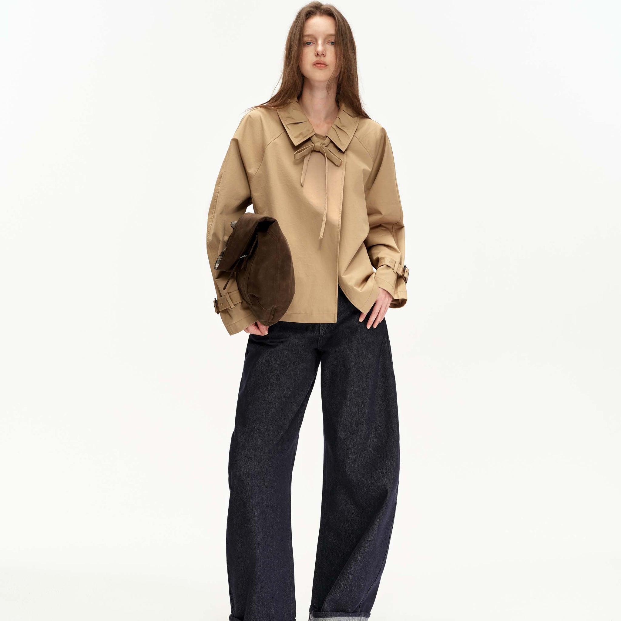 Boxy Short Trench
