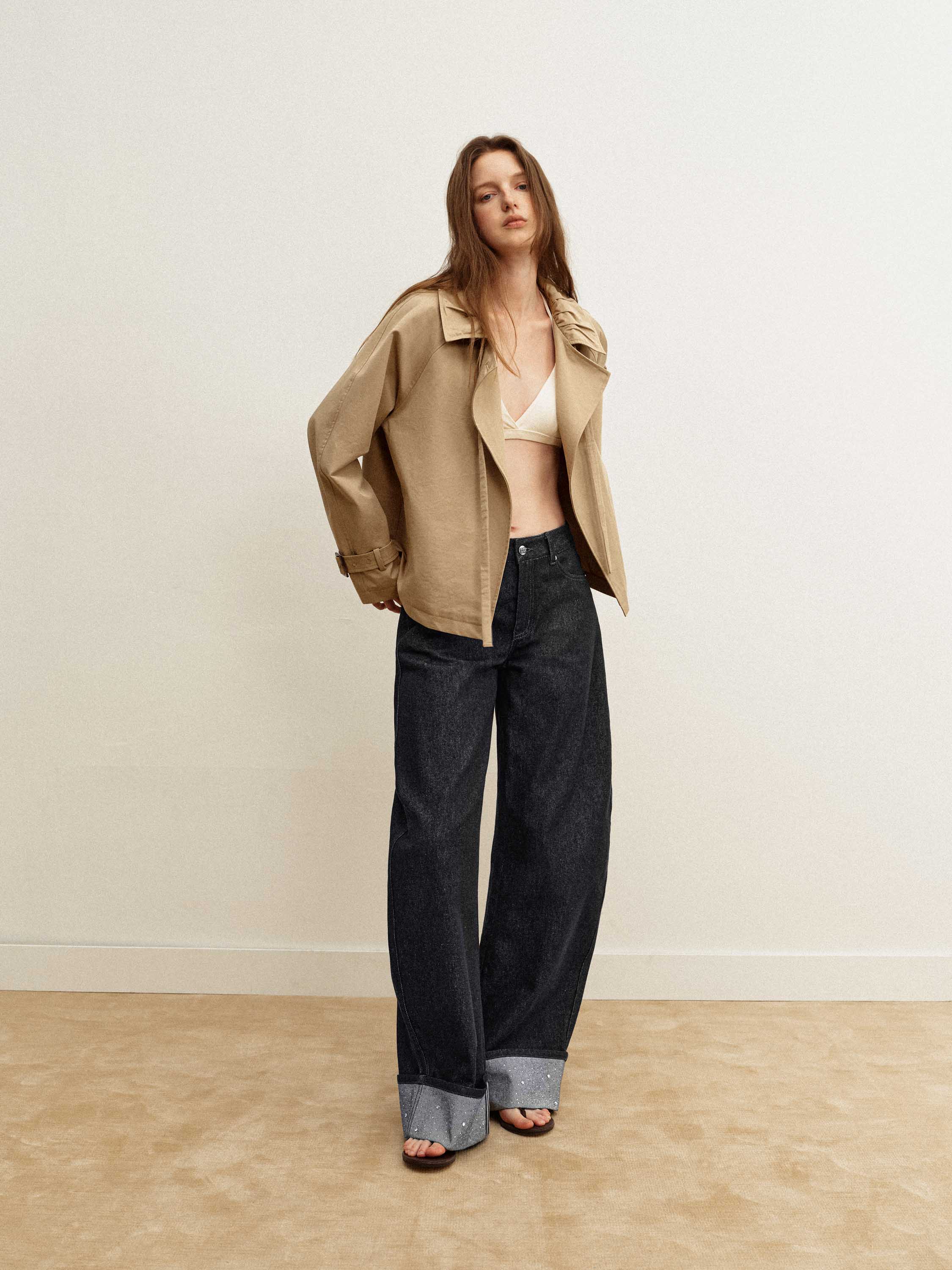 Indigo Round Jeans
