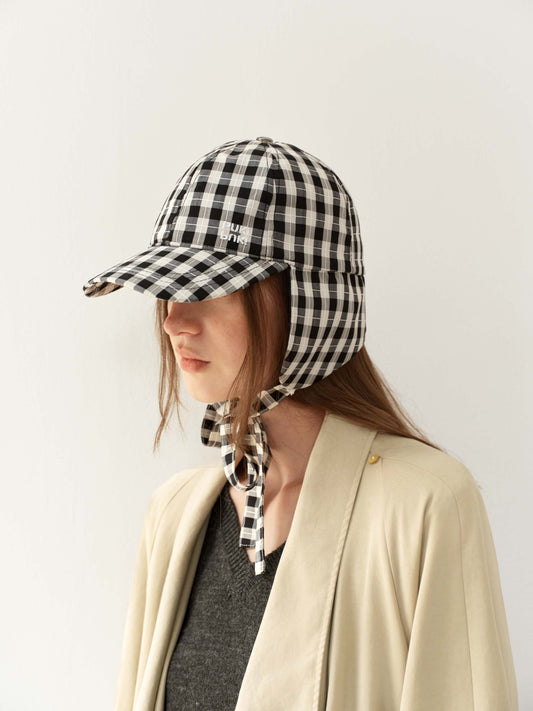 Plaid Earflap Hat