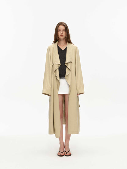 Slouchy Longline Trench
