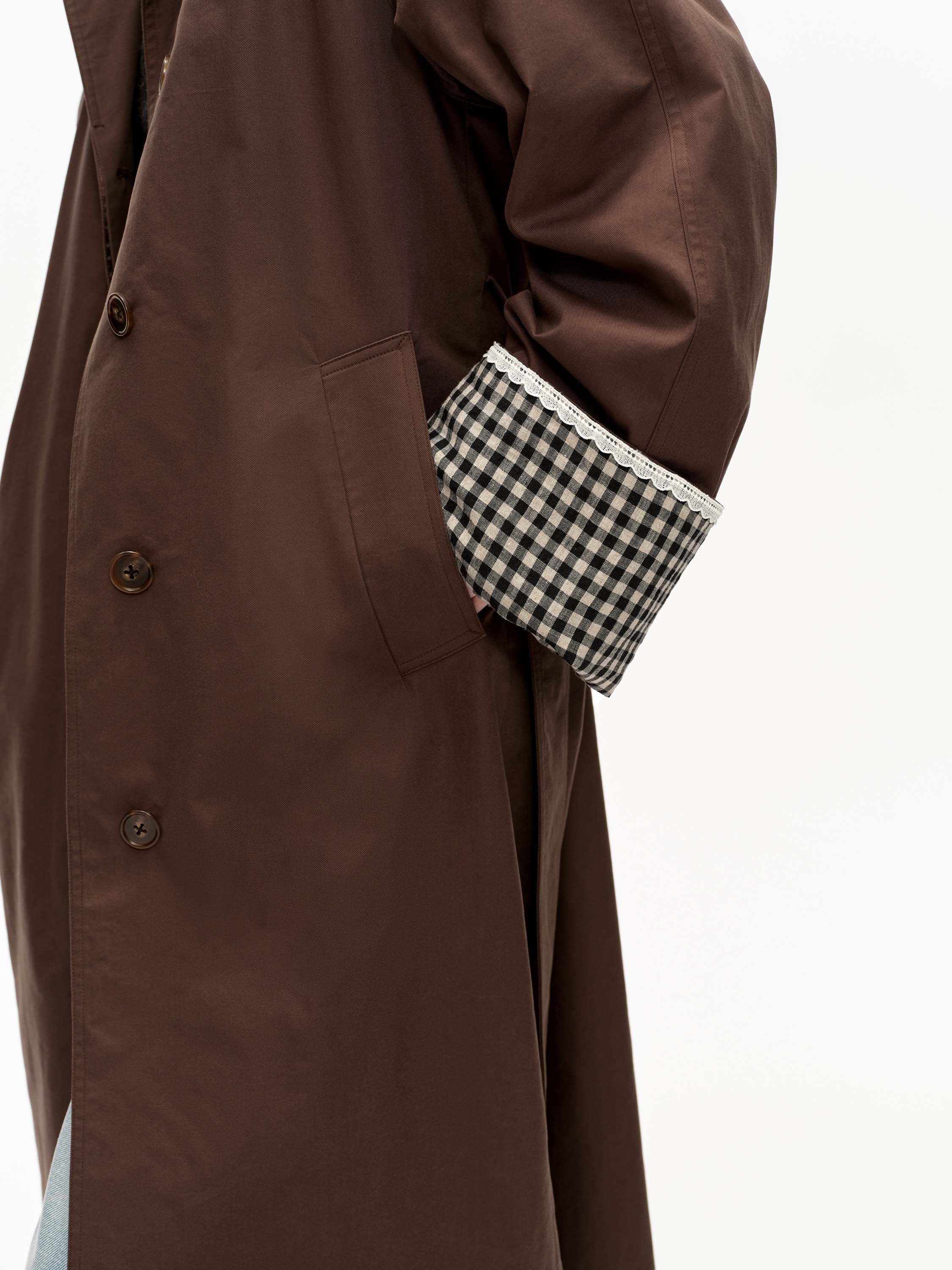 Straight-cut Long Coat