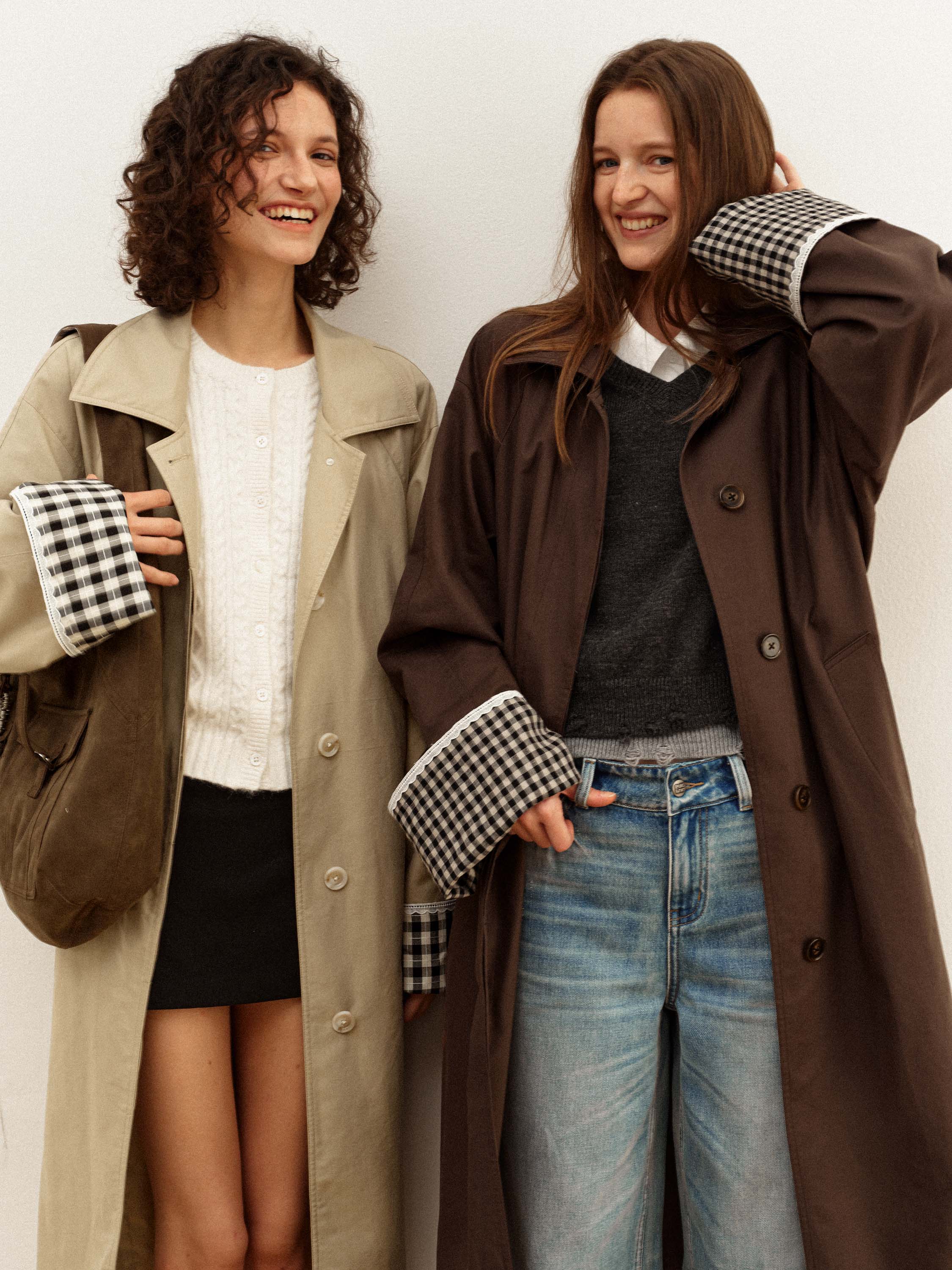 Straight-cut Long Coat