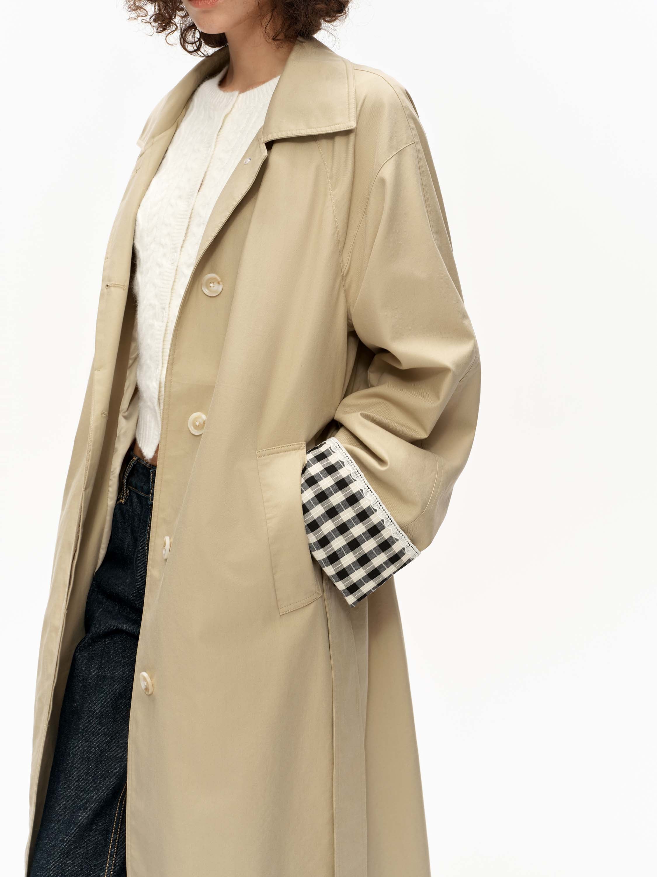 Straight-cut Long Coat