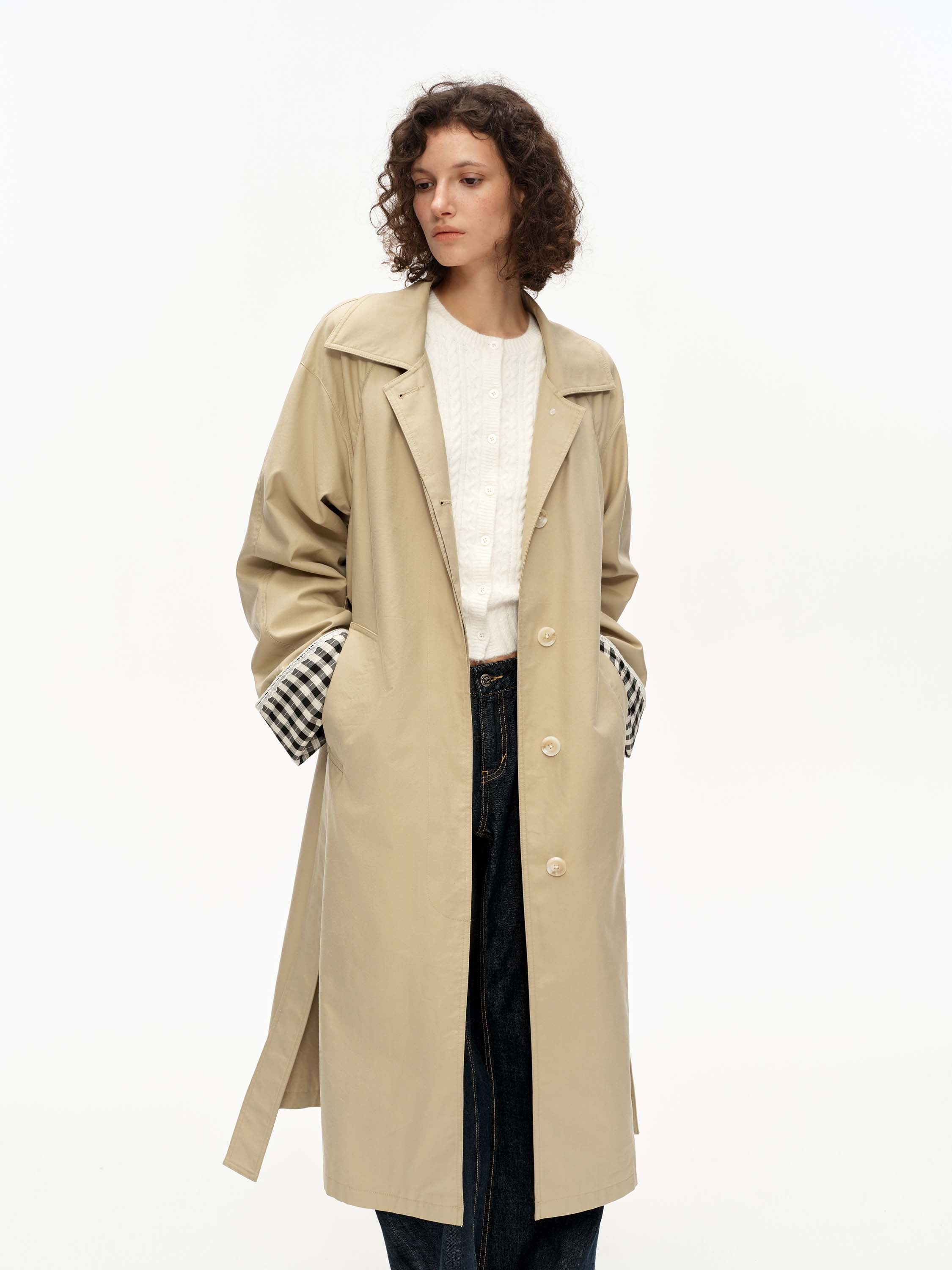 Straight-cut Long Coat