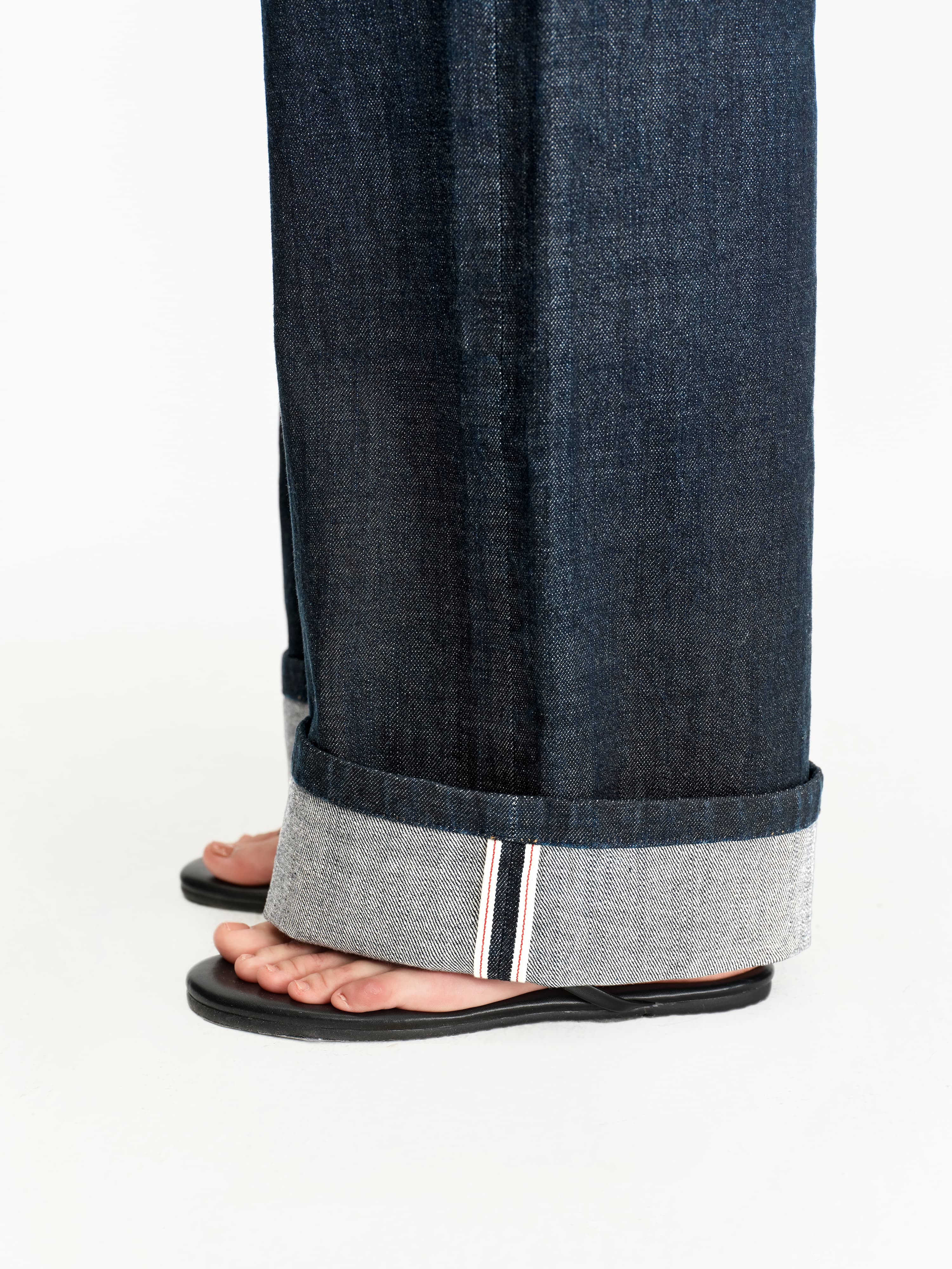 Selvedge Straight Denim Jeans