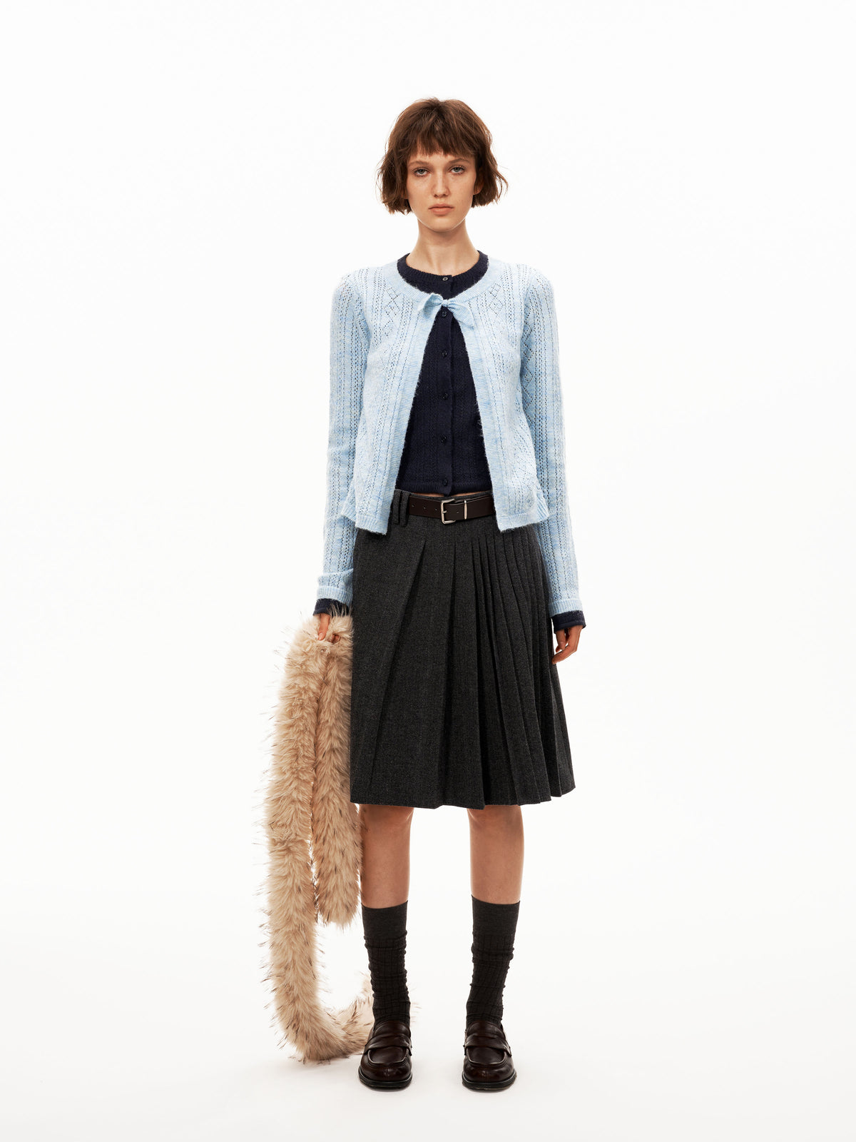 Duet Pointelle Cardigan