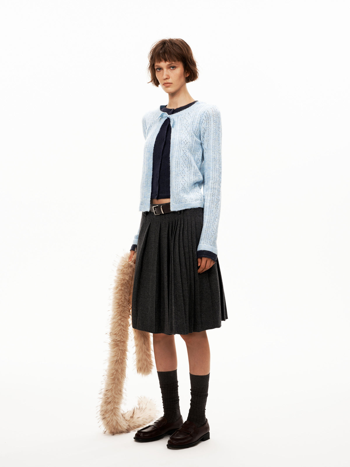 Duet Pointelle Cardigan