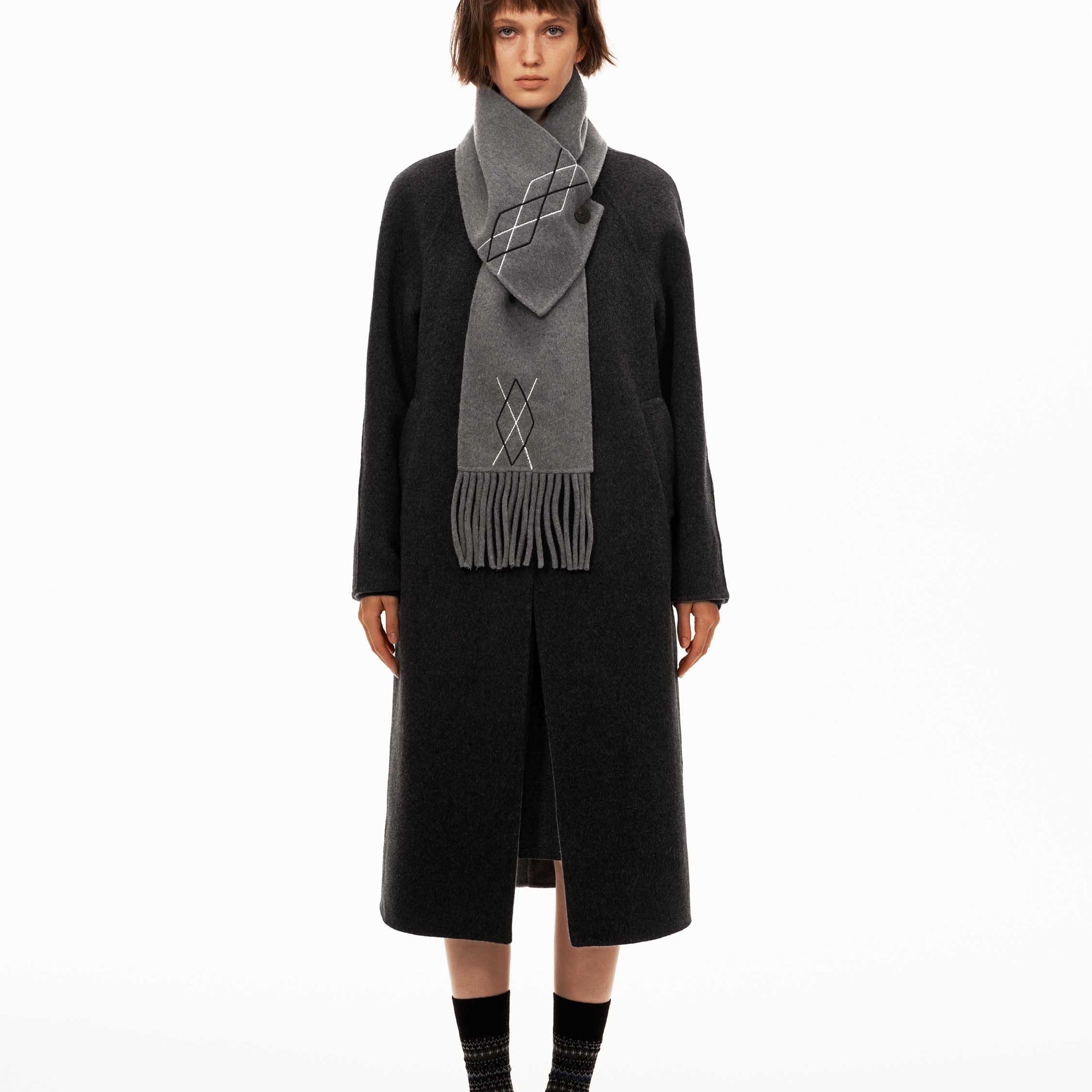 Reversible Wool Coat