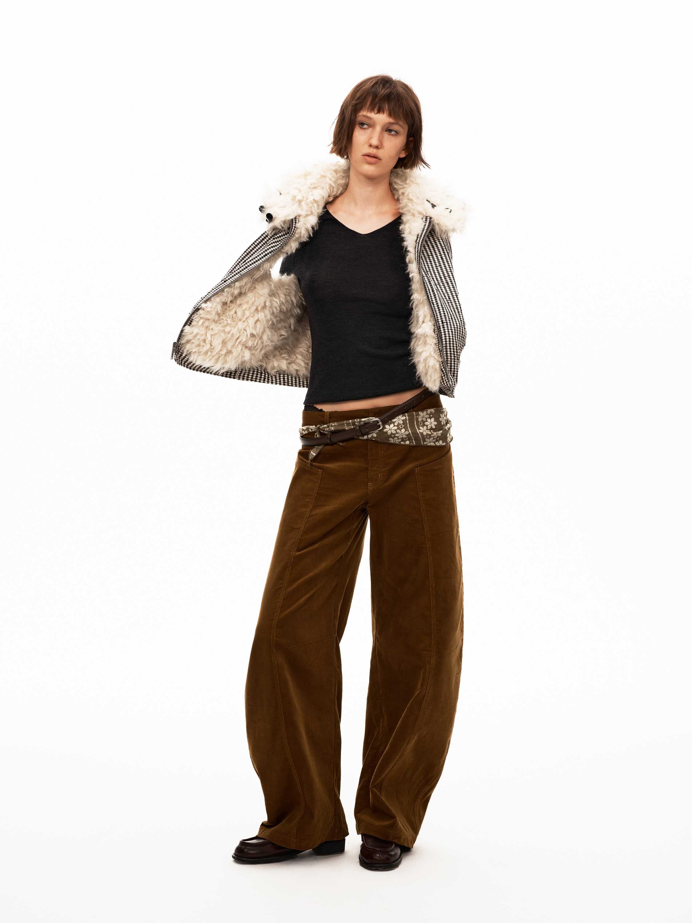 Reversible Faux Shearling Vest