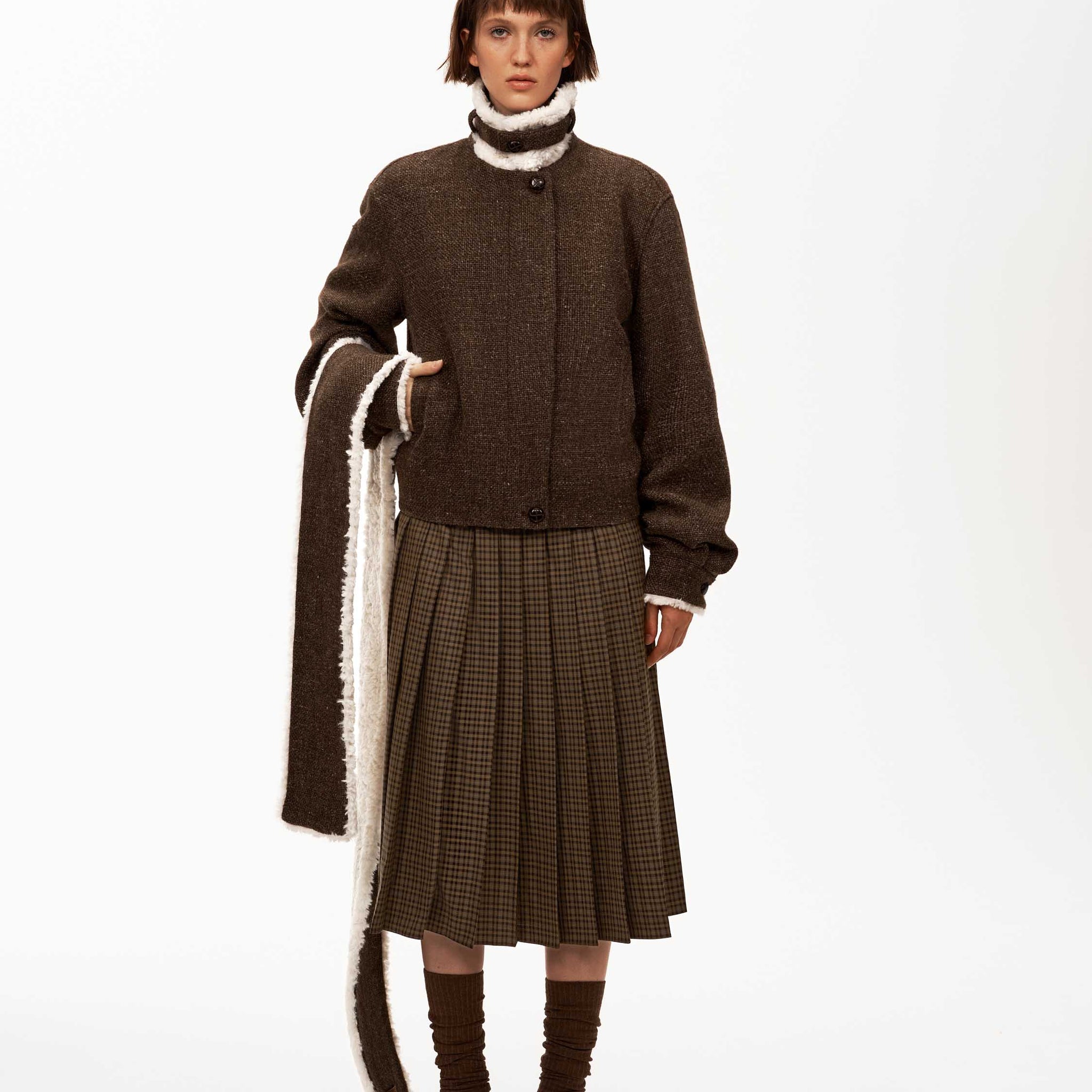 Twinset Jacket And Scarf