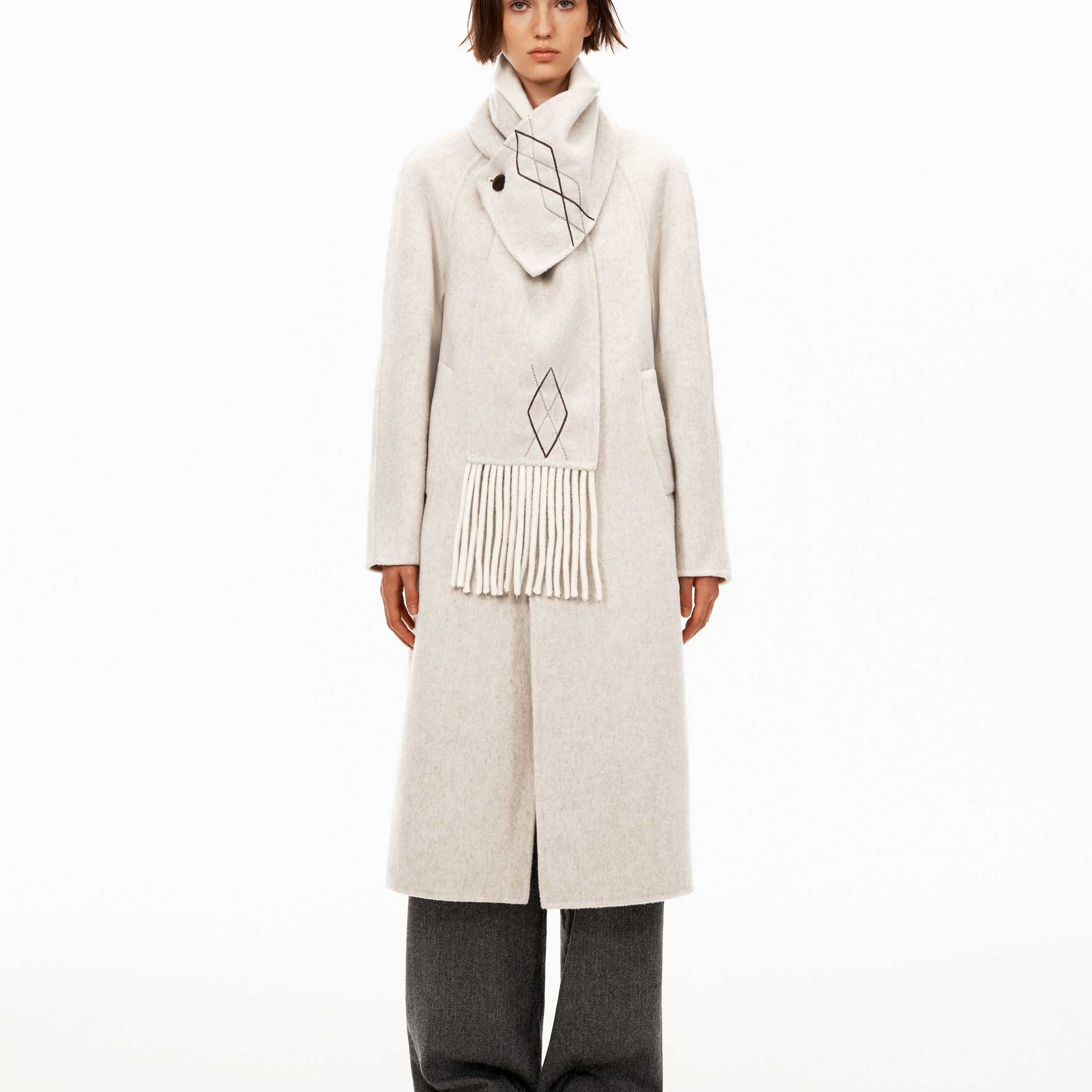 Reversible Wool Coat