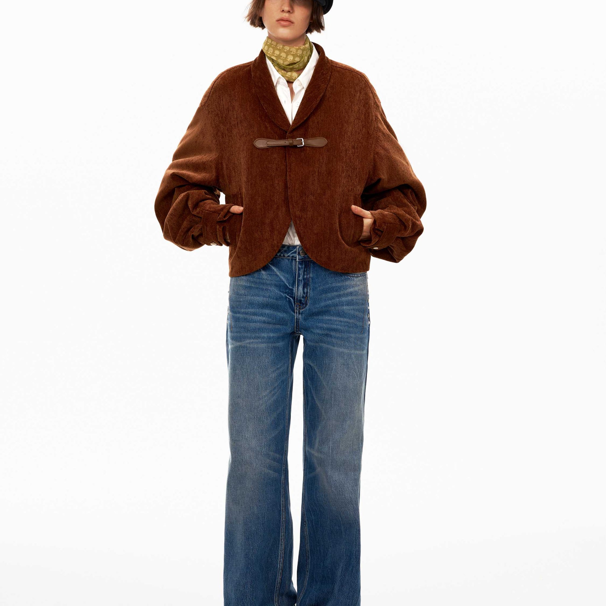 Oversize Brown Jacket