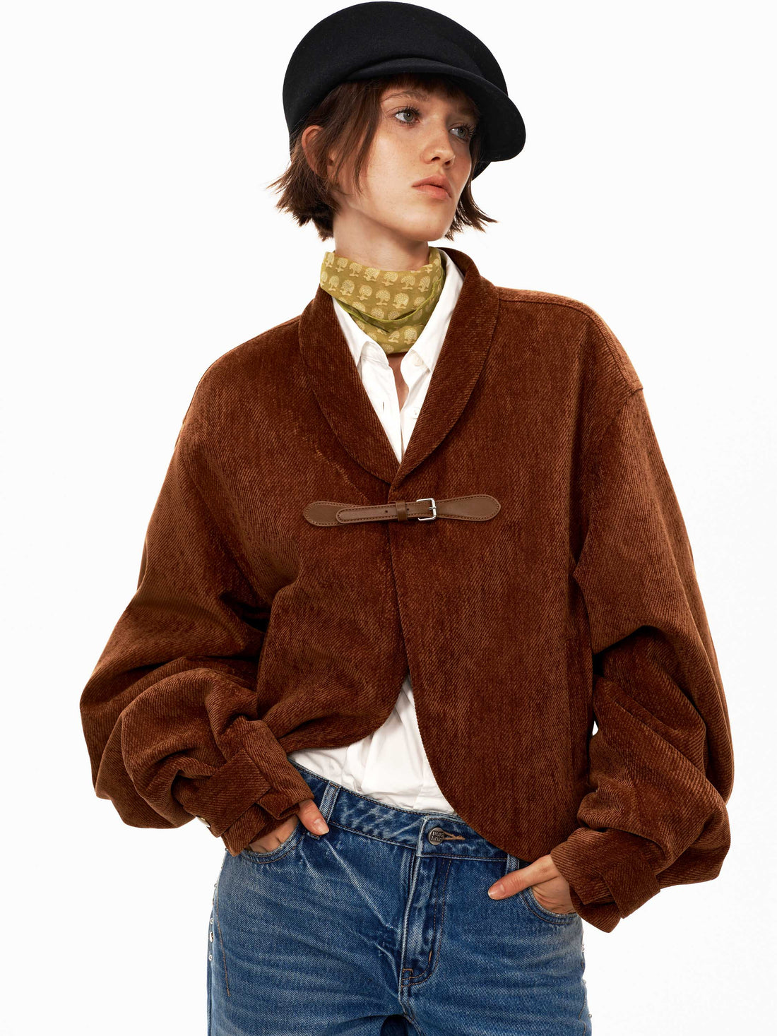 Oversize Brown Jacket