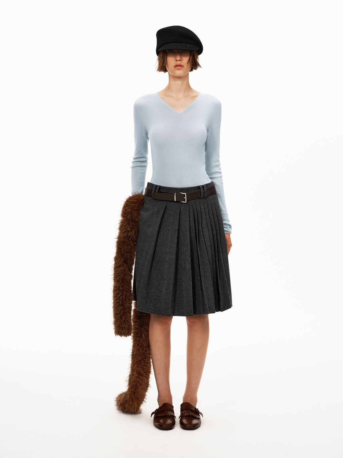 Axiom Pleated Skirt