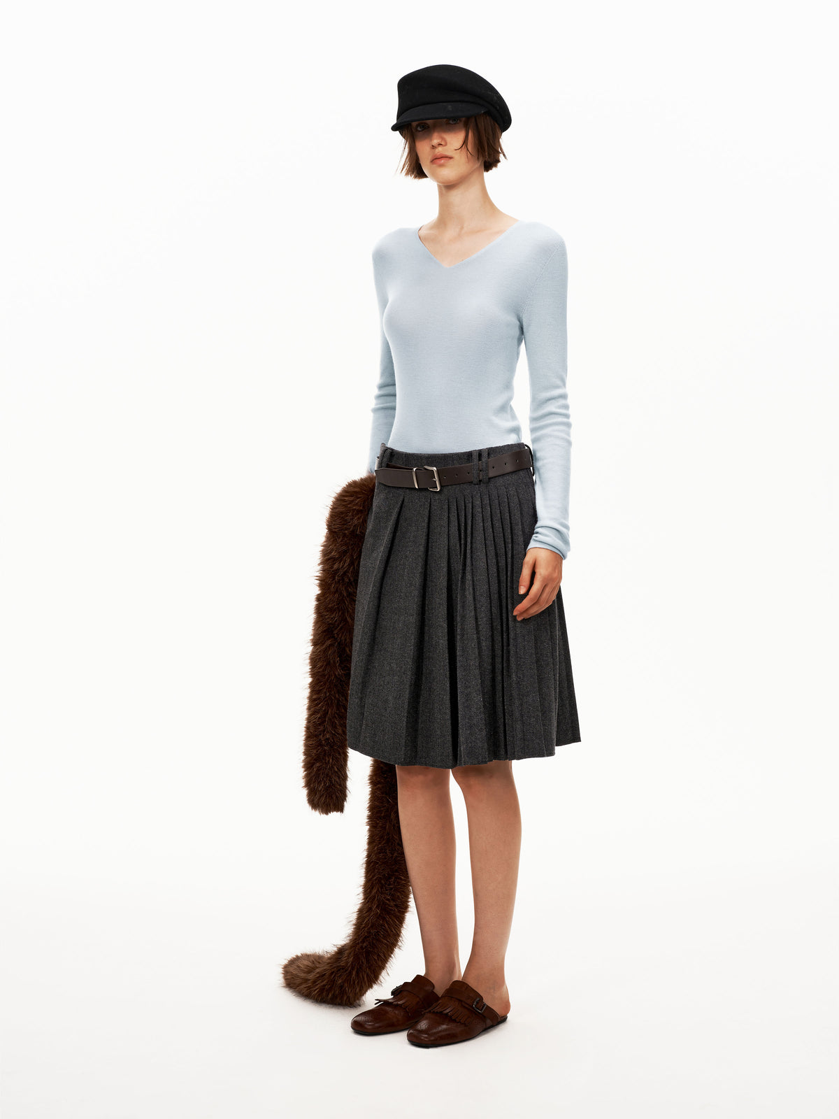Axiom Pleated Skirt