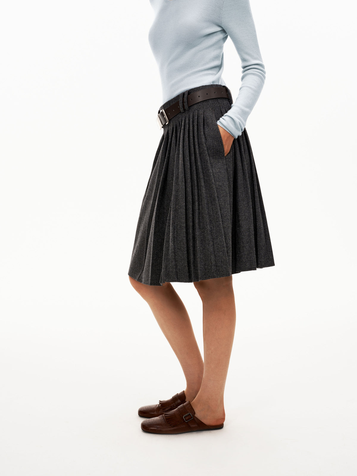 Axiom Pleated Skirt