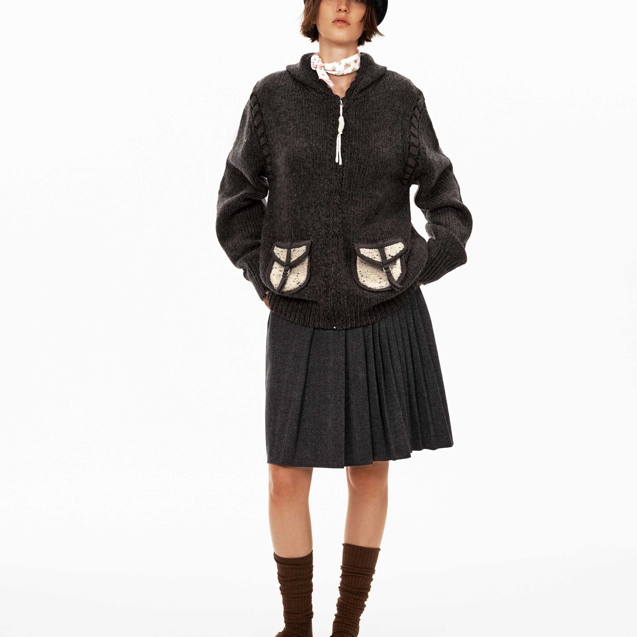 Pocket Sweater Jacket