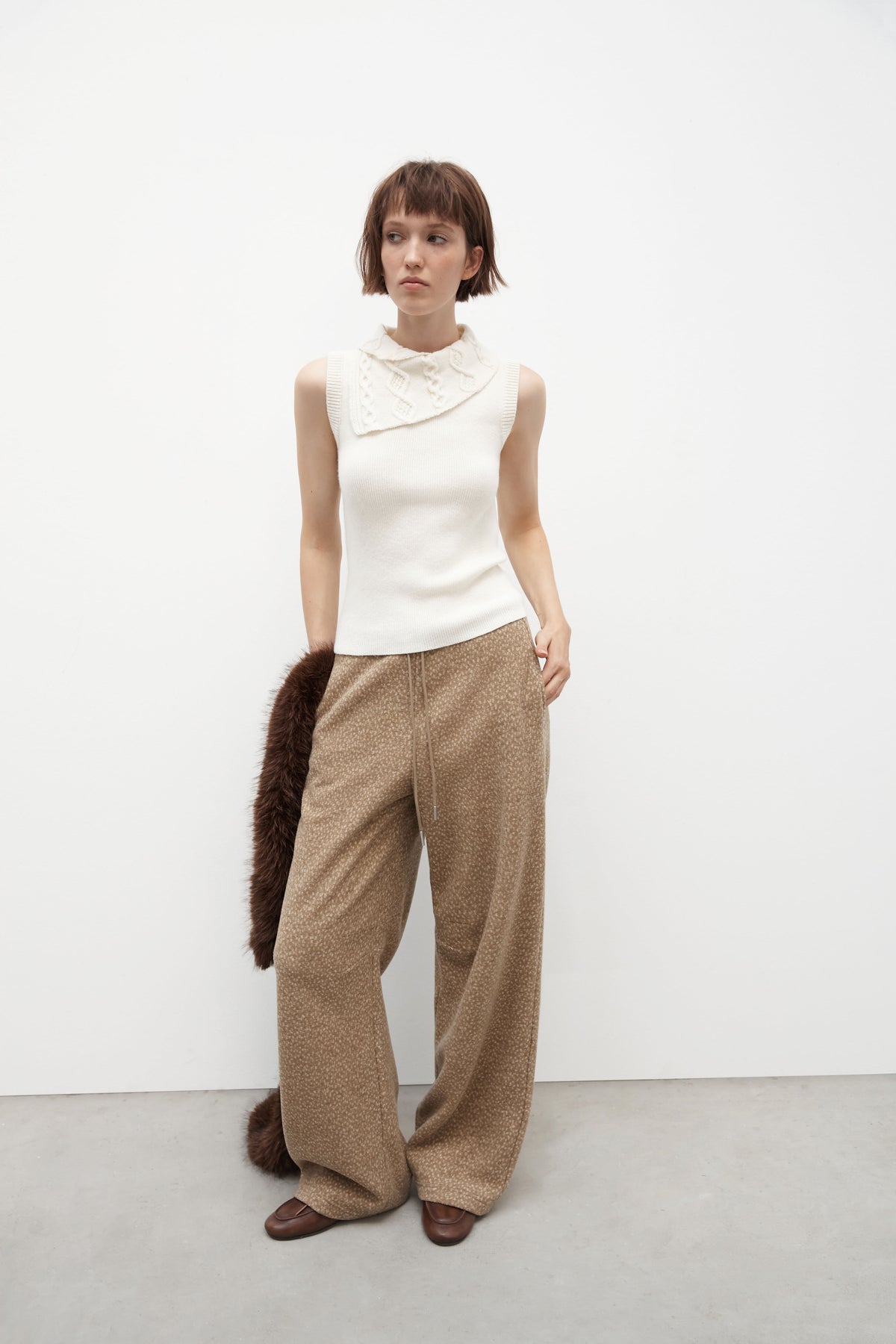 Minuet Cable Knit Twinset