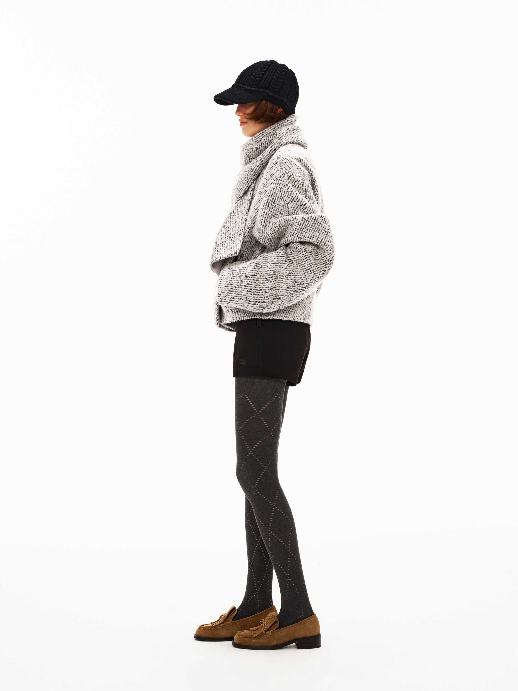 Belted Wool Overcoat