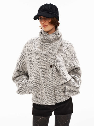 Belted Wool Overcoat