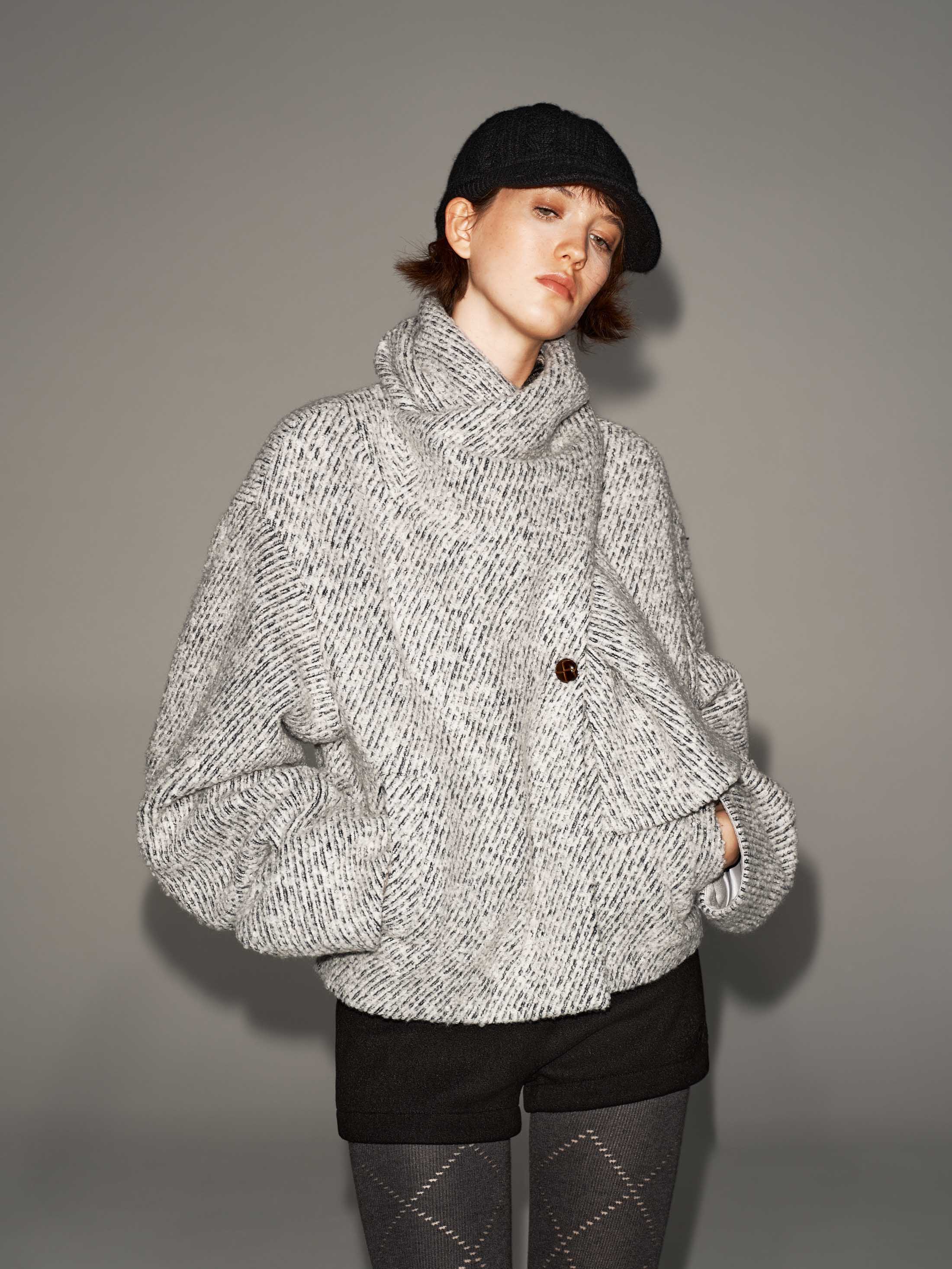 Belted Wool Overcoat