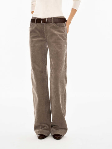 Straight Leg Corduroy Trouser